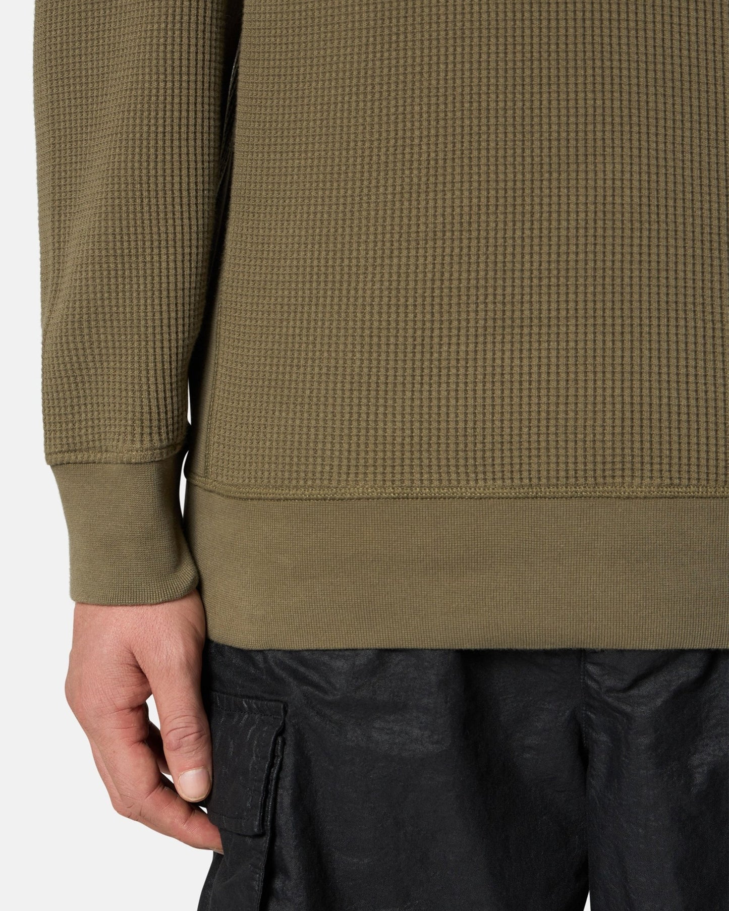 Sudadera Stone Island Waffle para hombre