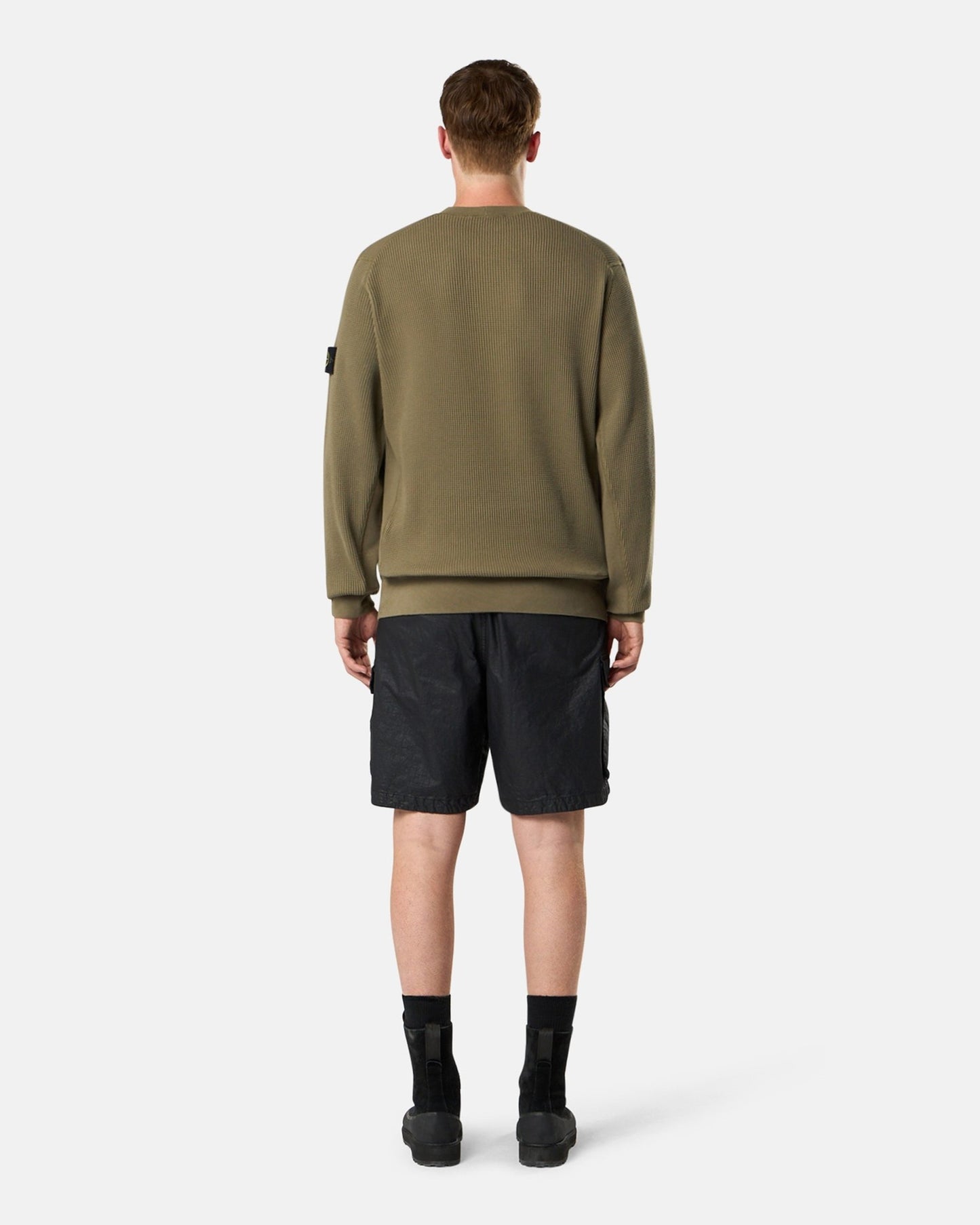 Sudadera Stone Island Waffle para hombre