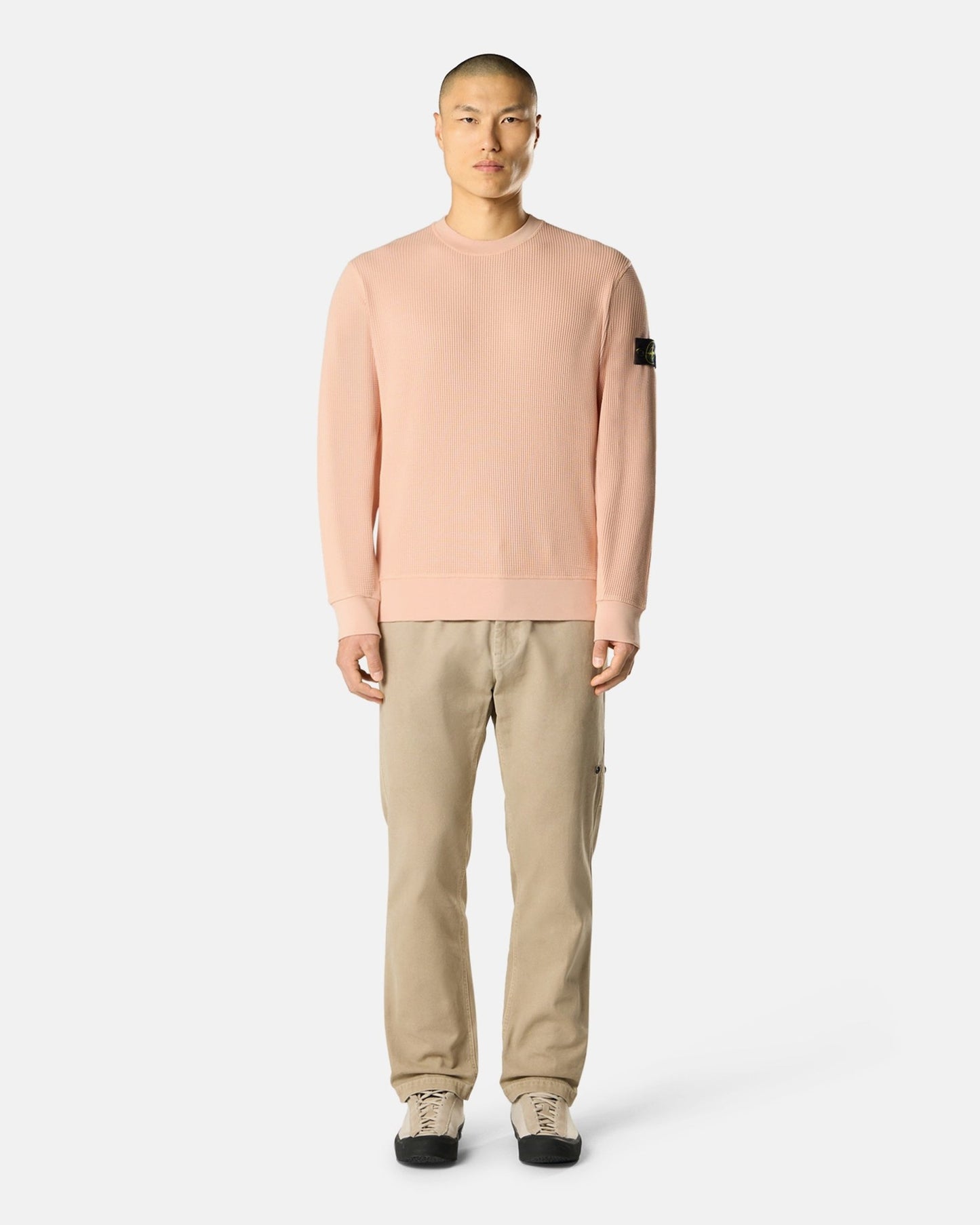 Sudadera Stone Island Waffle para hombre