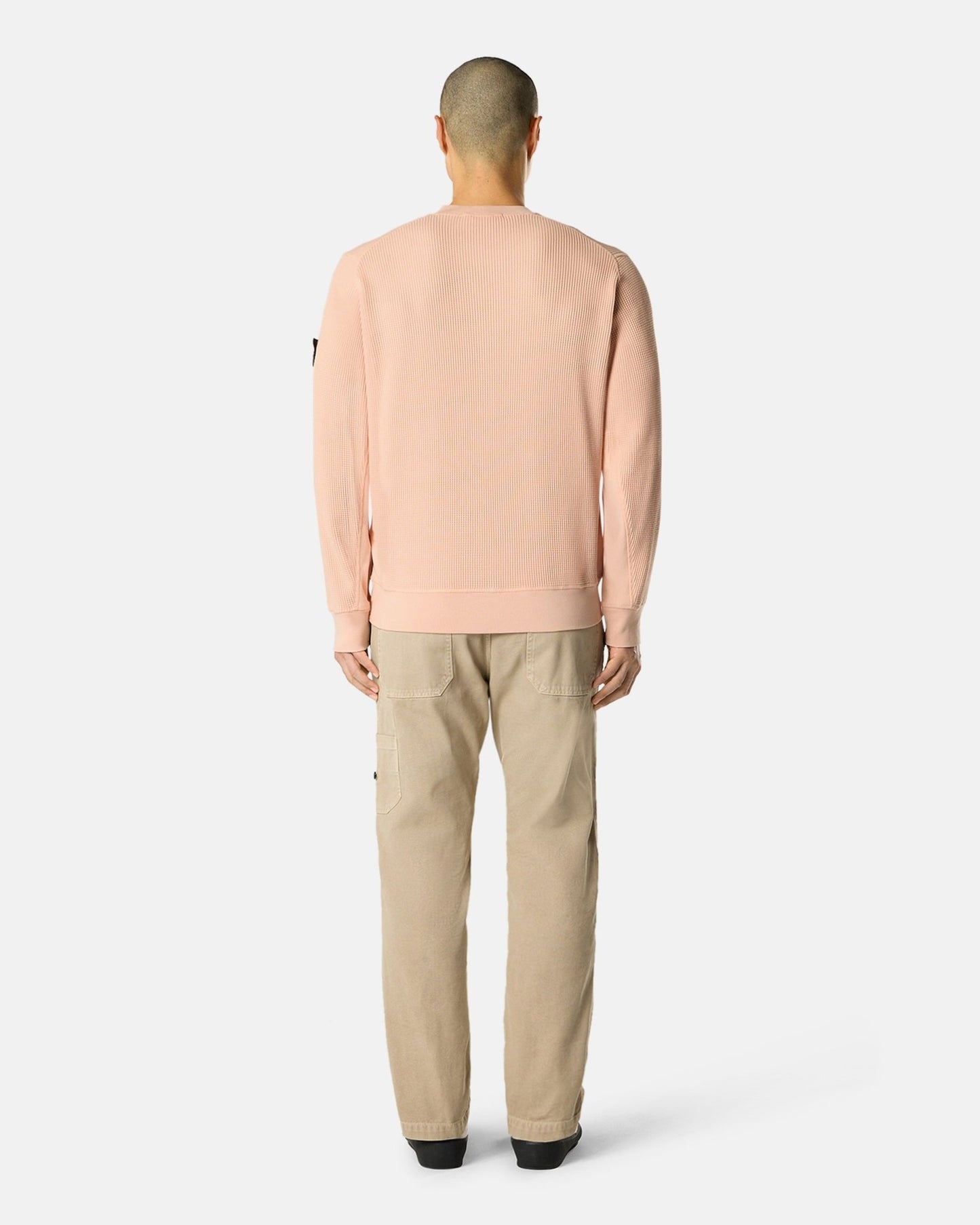 Sudadera Stone Island Waffle para hombre