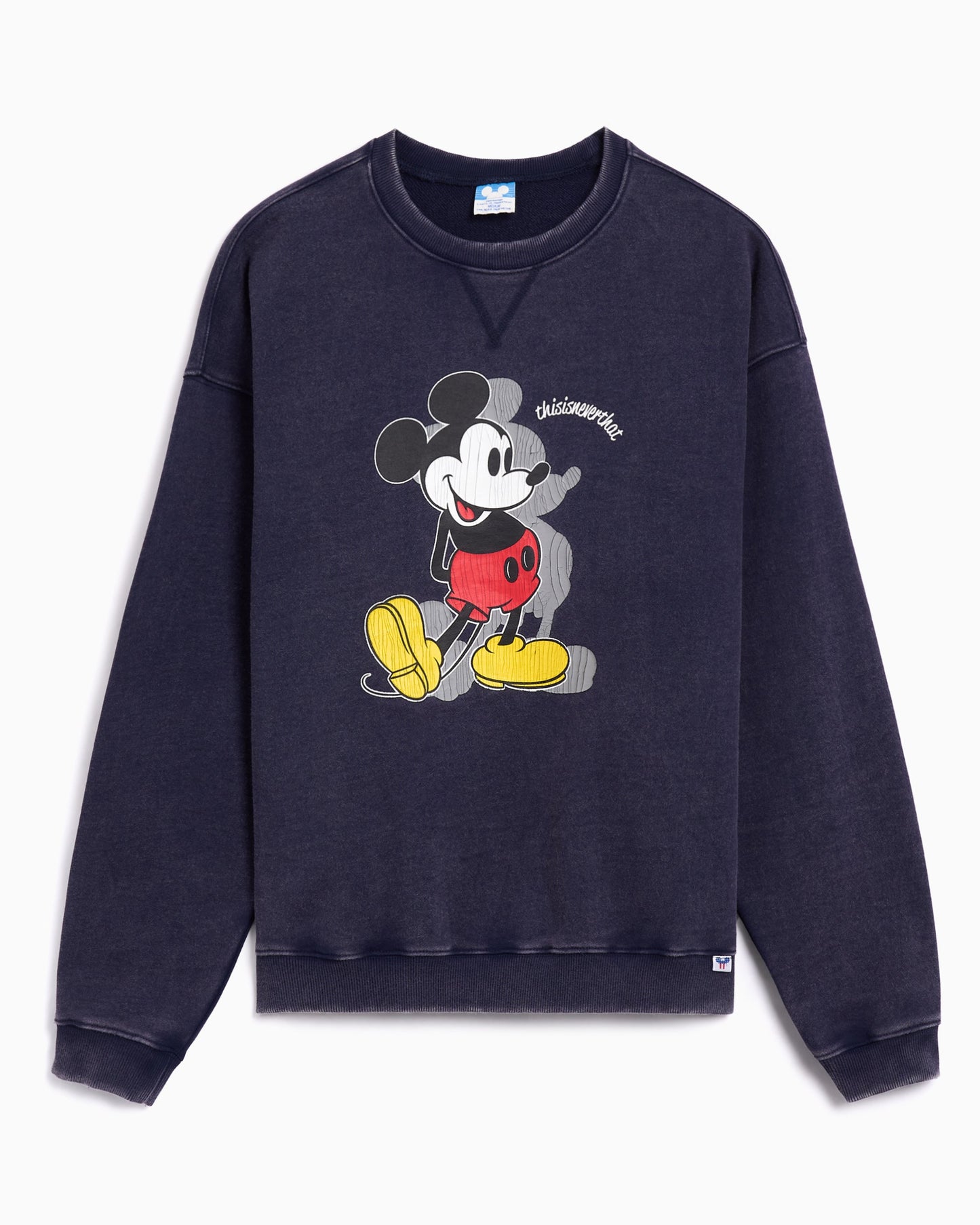 Sudadera con gráfico Relaxed thisisneverthat® x Disney Mickey Classic para hombre