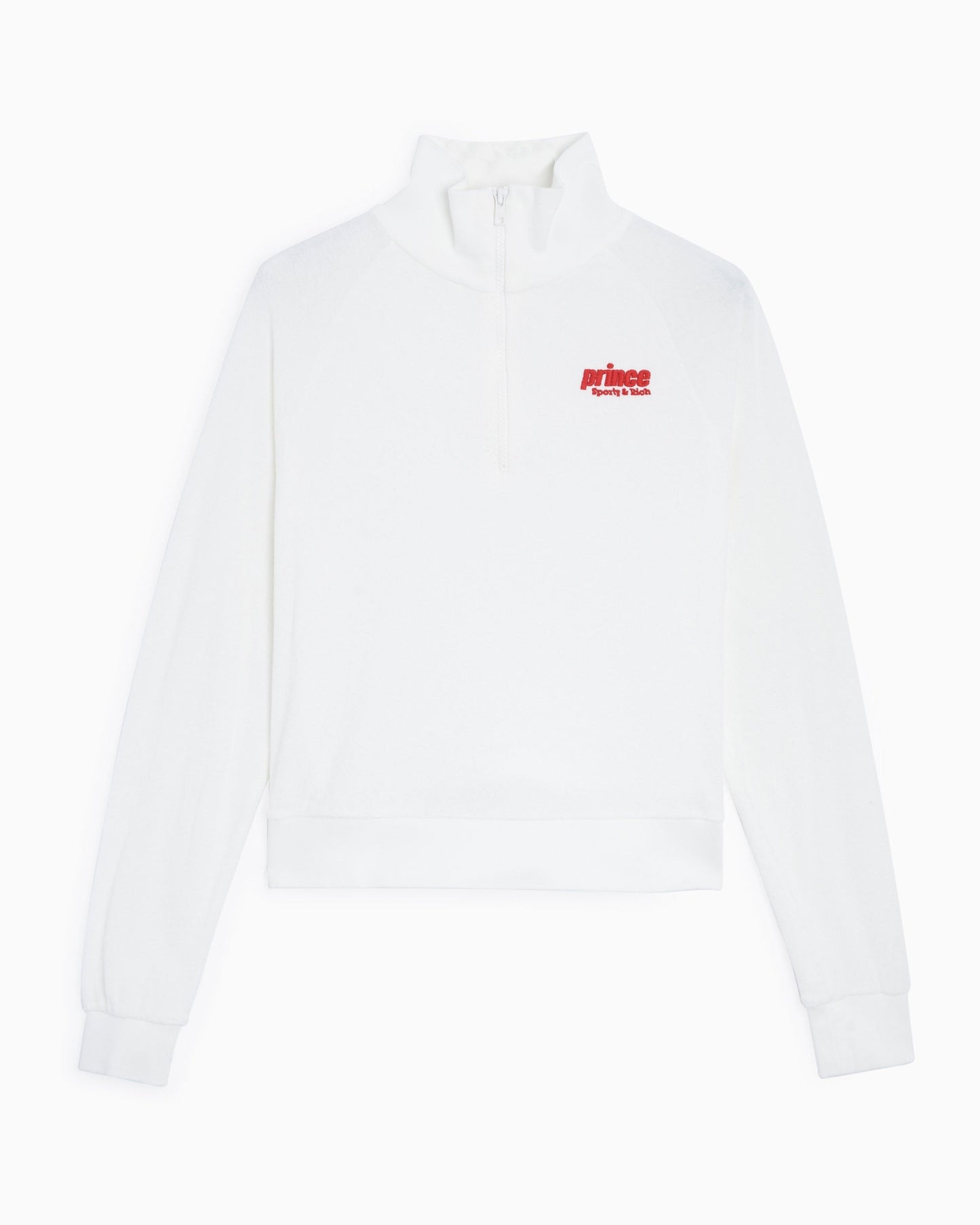 Sudadera Half Zip x Prince Sporty & Rich x Prince Sporty Unisex 1/4 Zip Sweatshirt Unisex