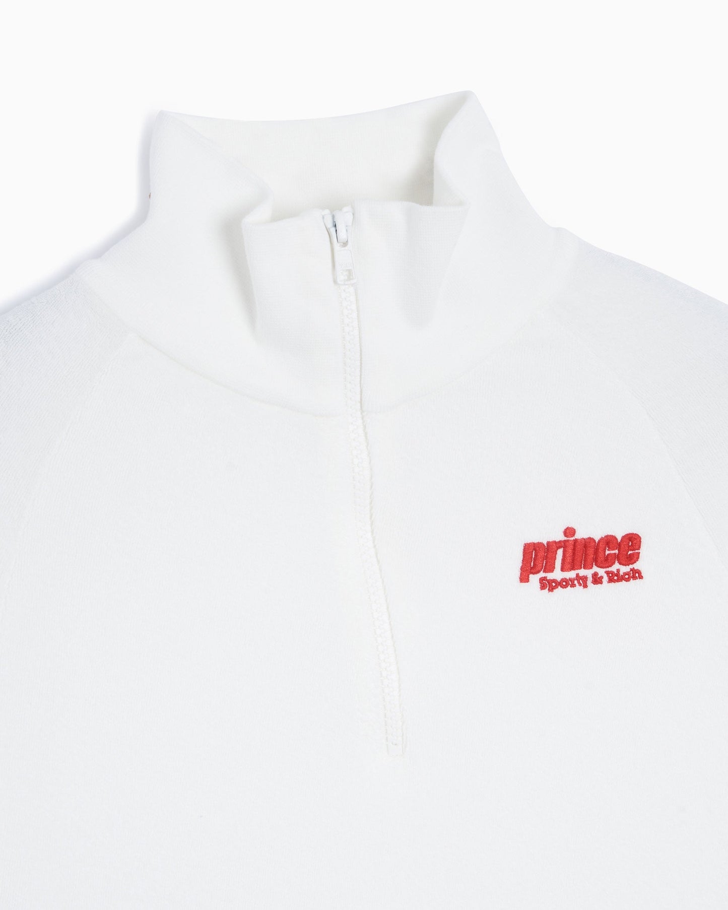 Sudadera Half Zip x Prince Sporty & Rich x Prince Sporty Unisex 1/4 Zip Sweatshirt Unisex