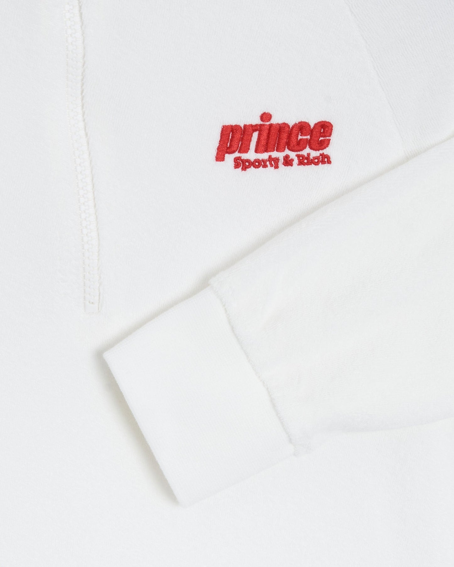 Sudadera Half Zip x Prince Sporty & Rich x Prince Sporty Unisex 1/4 Zip Sweatshirt Unisex