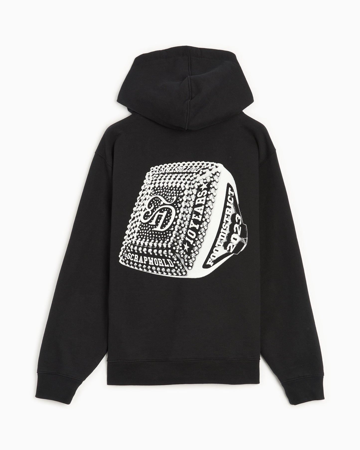 Sudadera con capucha x ScrapWorld FOOTDISTRICT x ScrapWorld Ring Unisex Hoodie Unisex