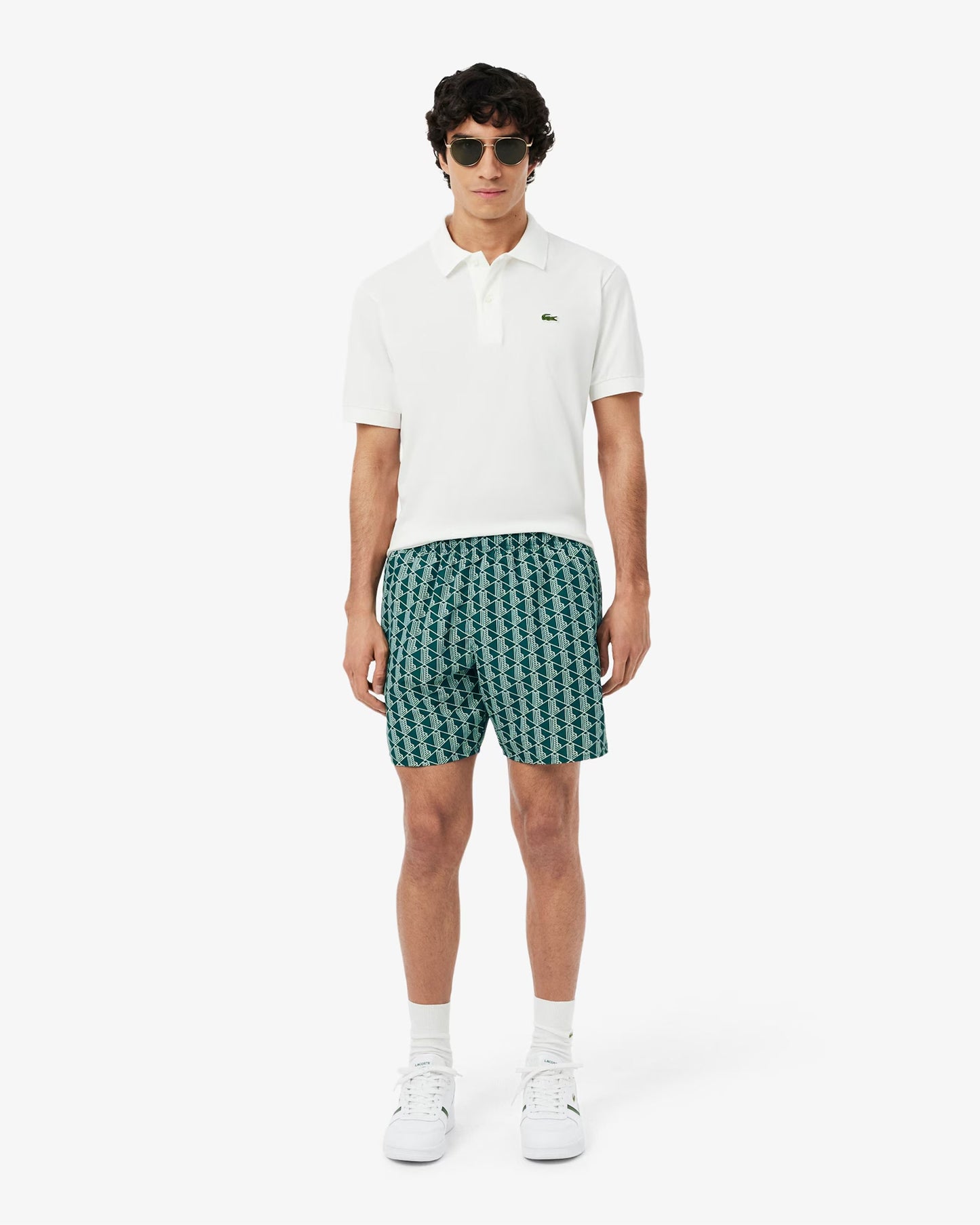 Bañador con gráfico Lacoste para hombre