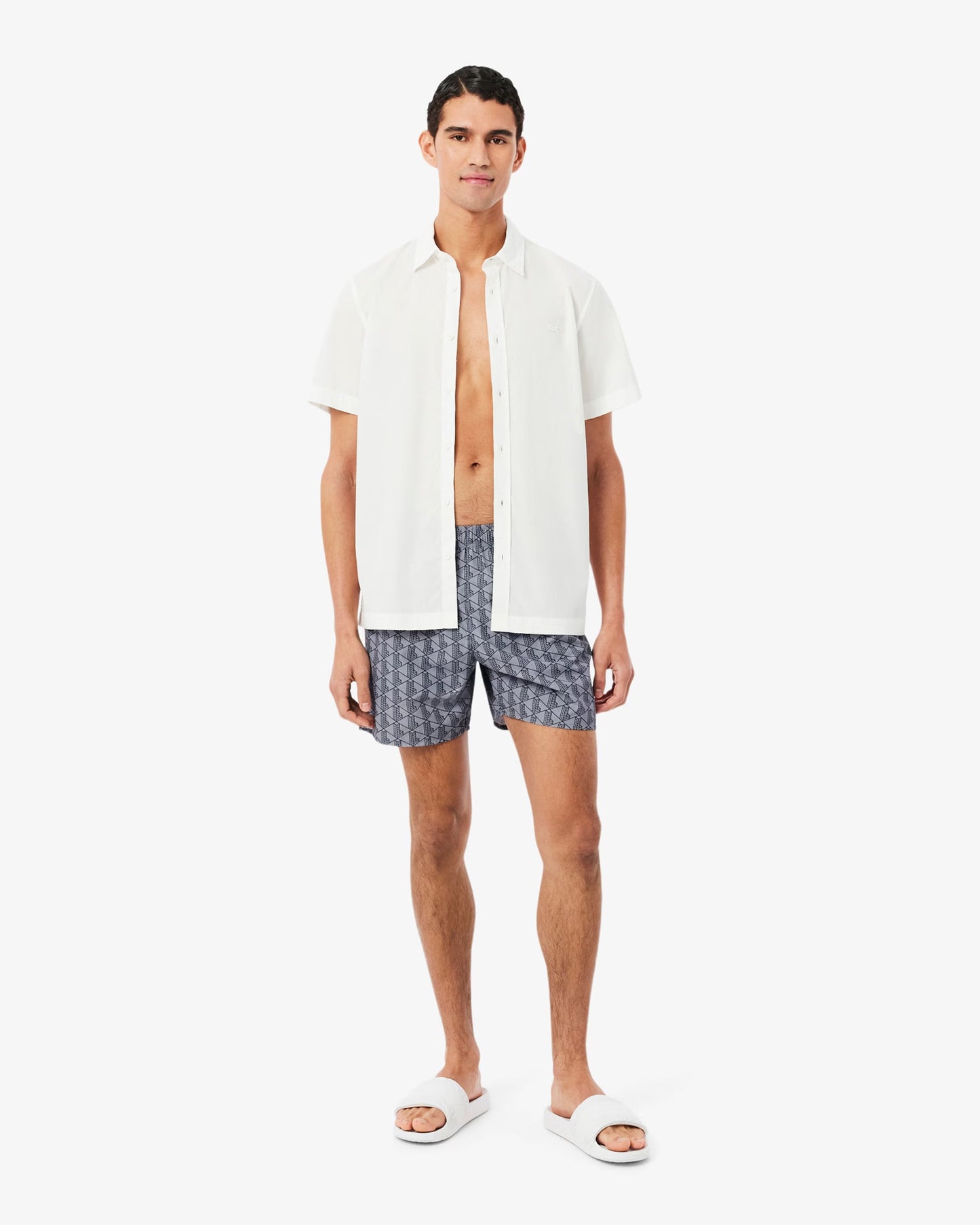 Bañador con gráfico Lacoste para hombre