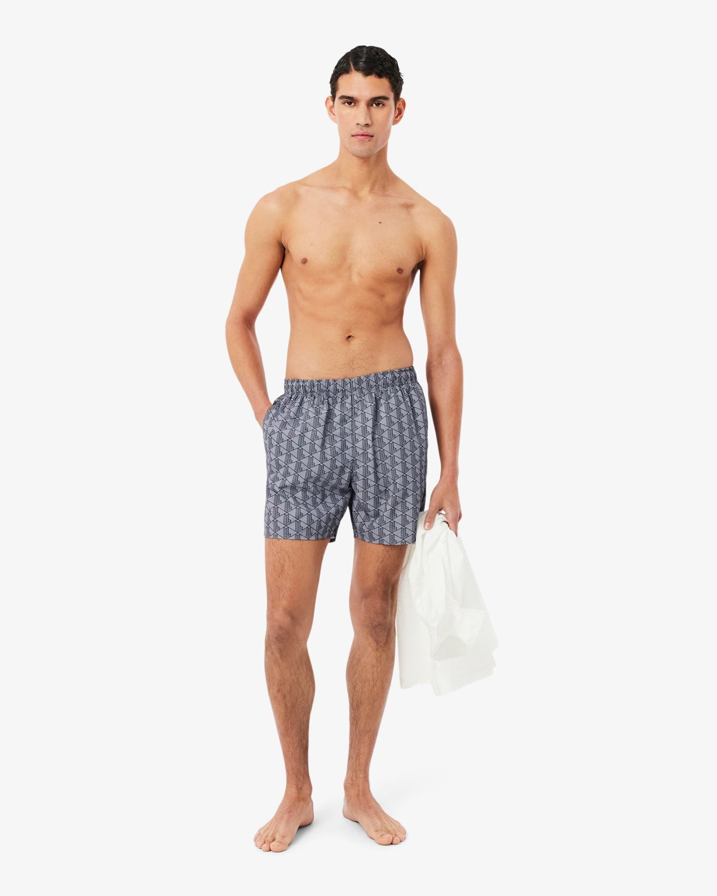 Bañador con gráfico Lacoste para hombre