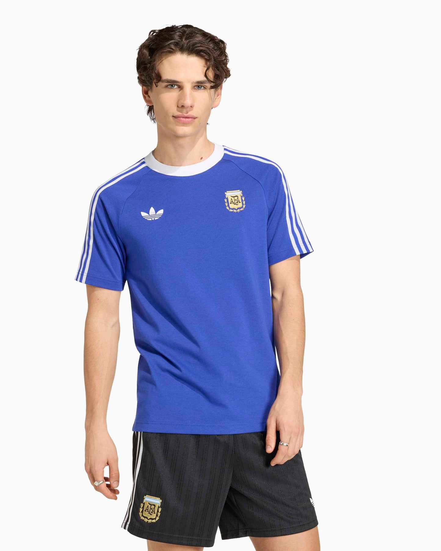 Camiseta con logo Slim adidas Originals Argentina Football para hombre