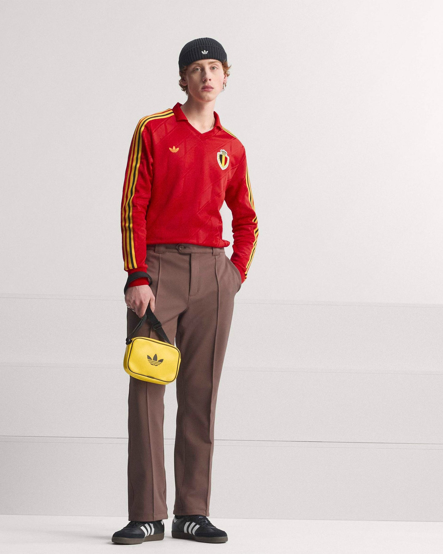 Jersey T-Shirt 1ª equipación adidas Originals Belgium 1986 Football para hombre