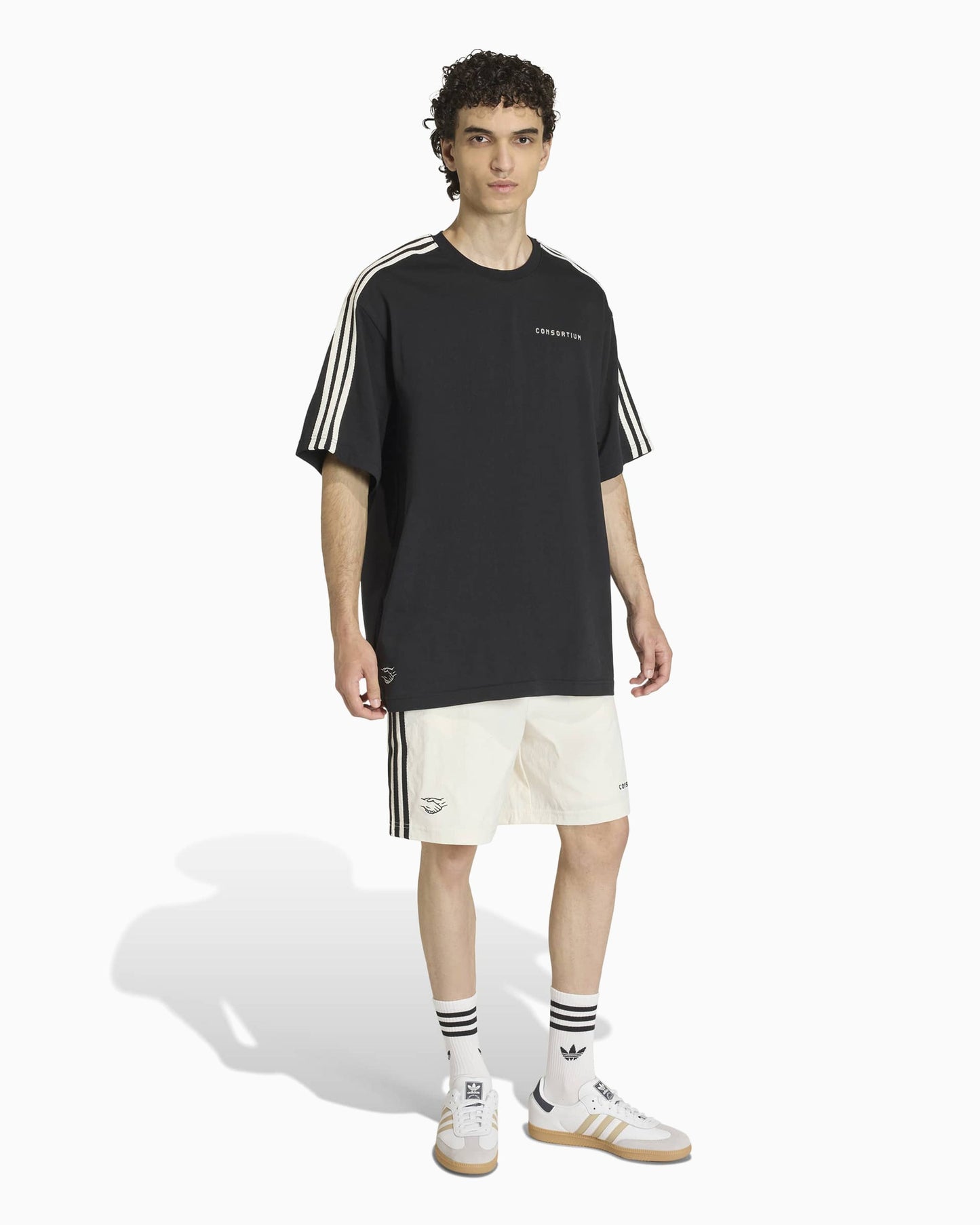 Camiseta Relaxed adidas Originals Consortium para hombre