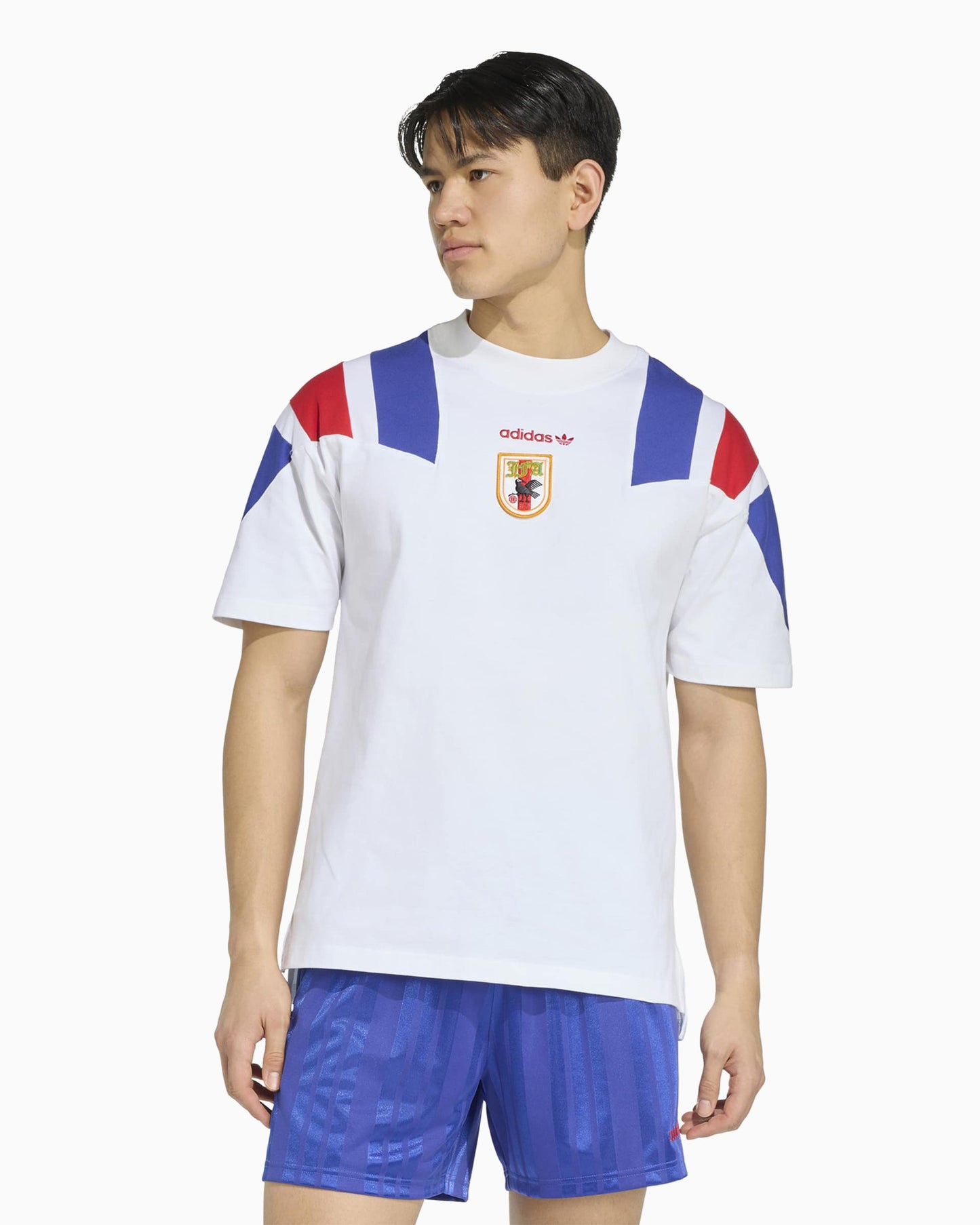 Camiseta con logo Relaxed adidas Originals EQT Japan Football para hombre