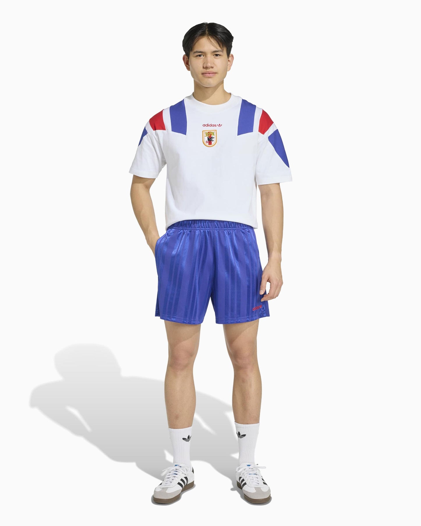 Camiseta con logo Relaxed adidas Originals EQT Japan Football para hombre