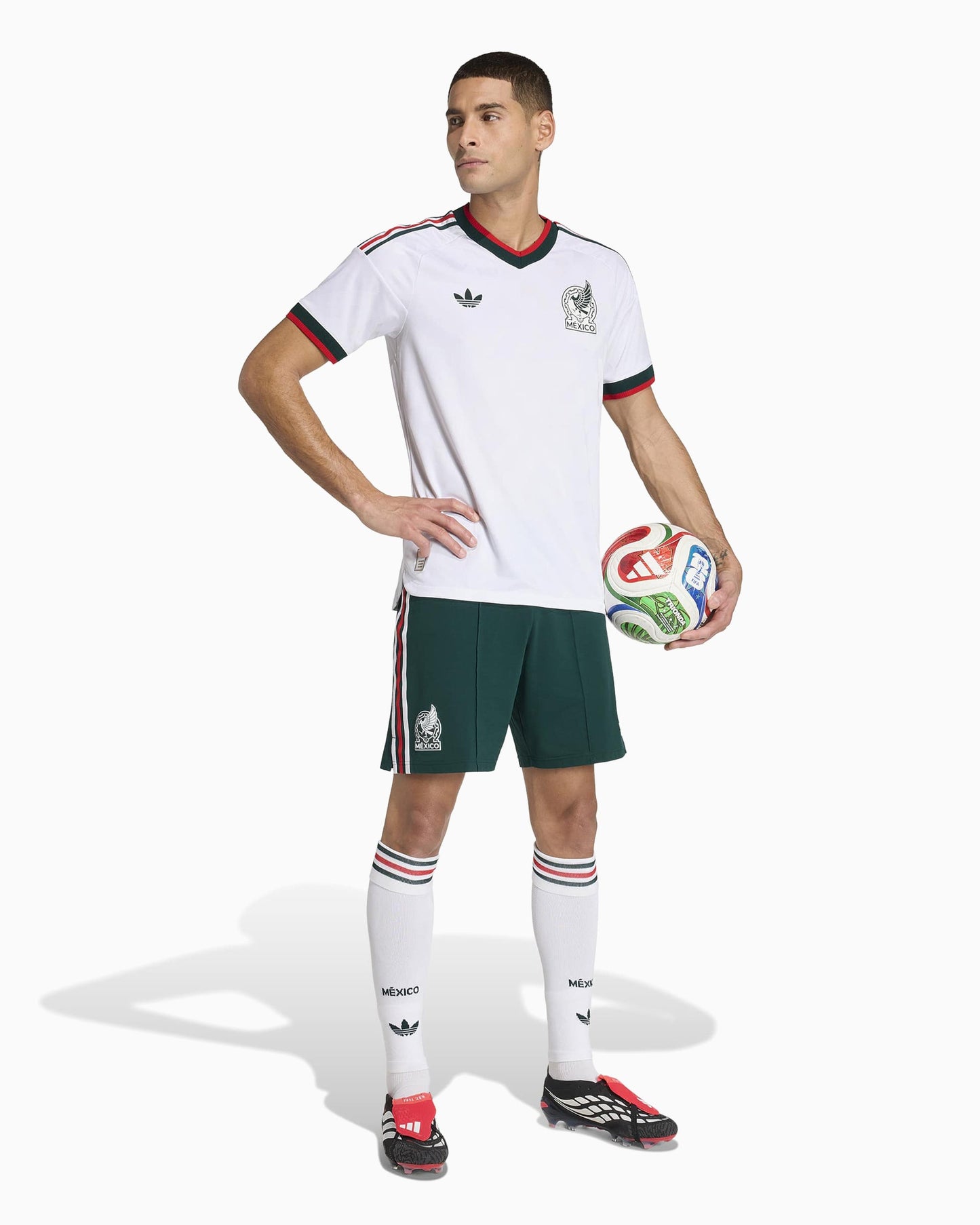 Jersey T-Shirt Visitante 2026 adidas Originals Mexico Football para hombre