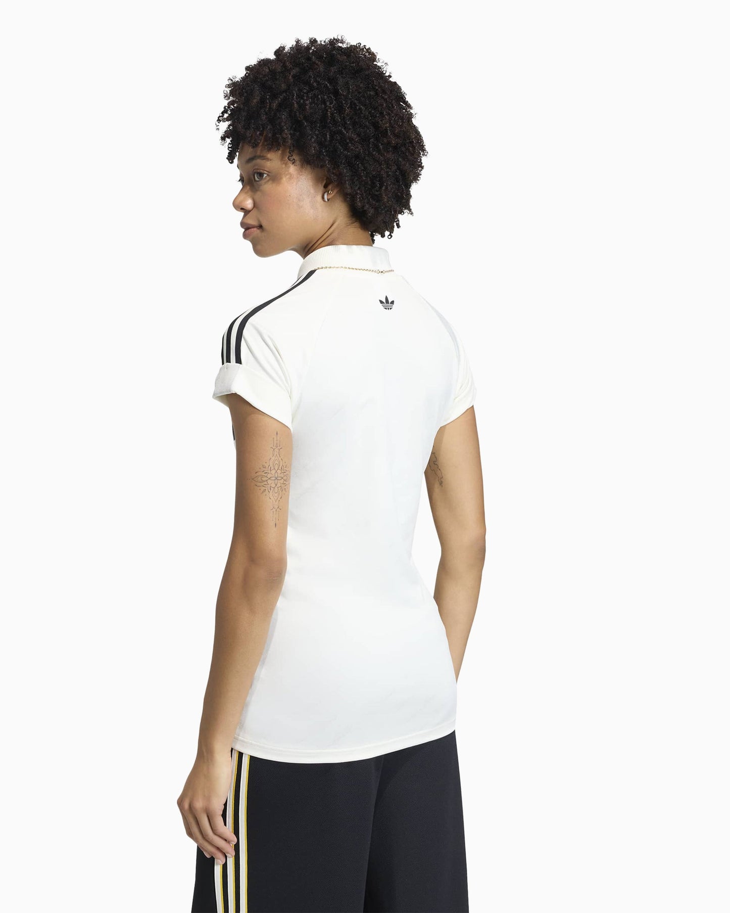 Camiseta con logo Slim adidas Originals Reconstructed para mujer