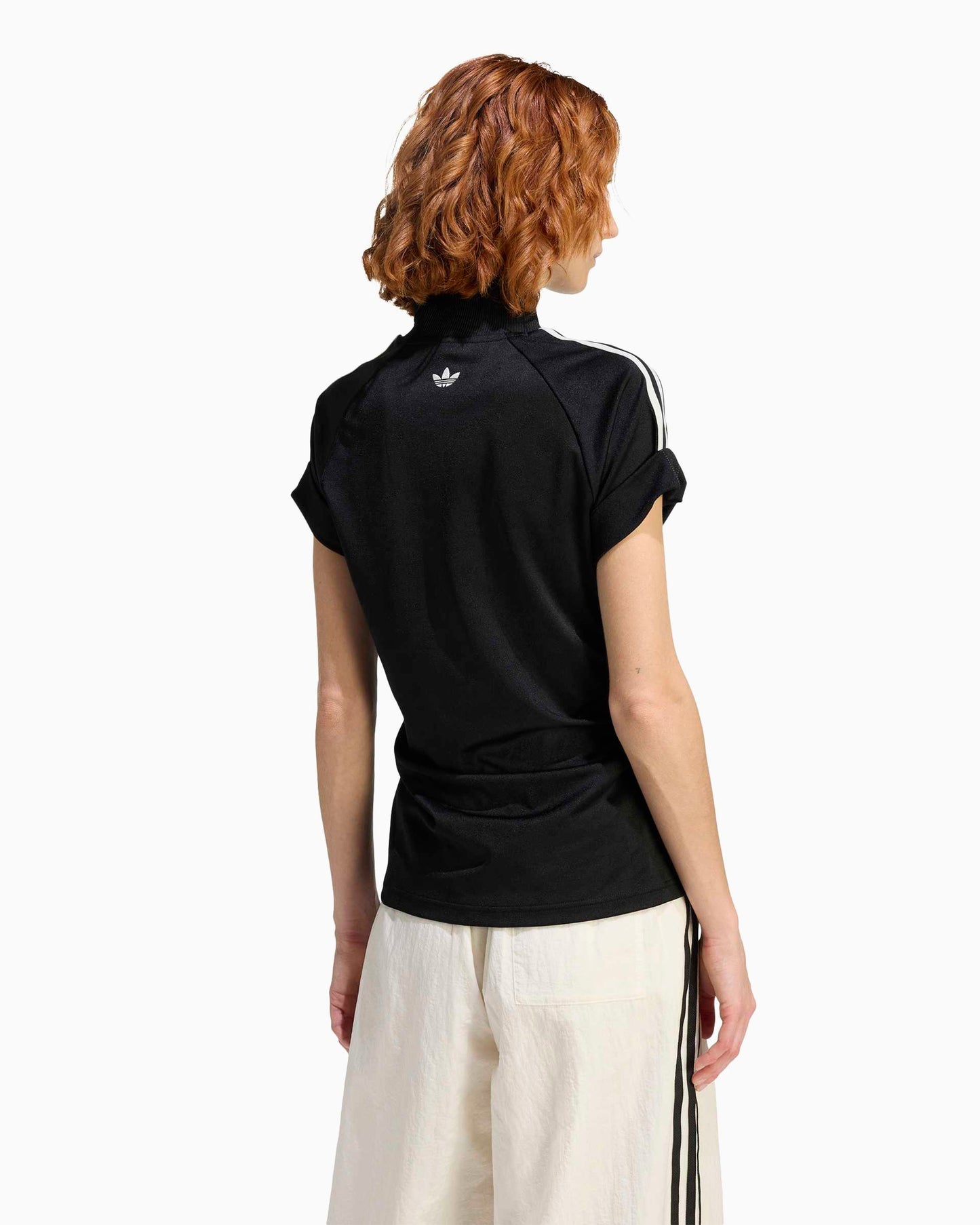 Camiseta con logo Slim adidas Originals Reconstructed para mujer