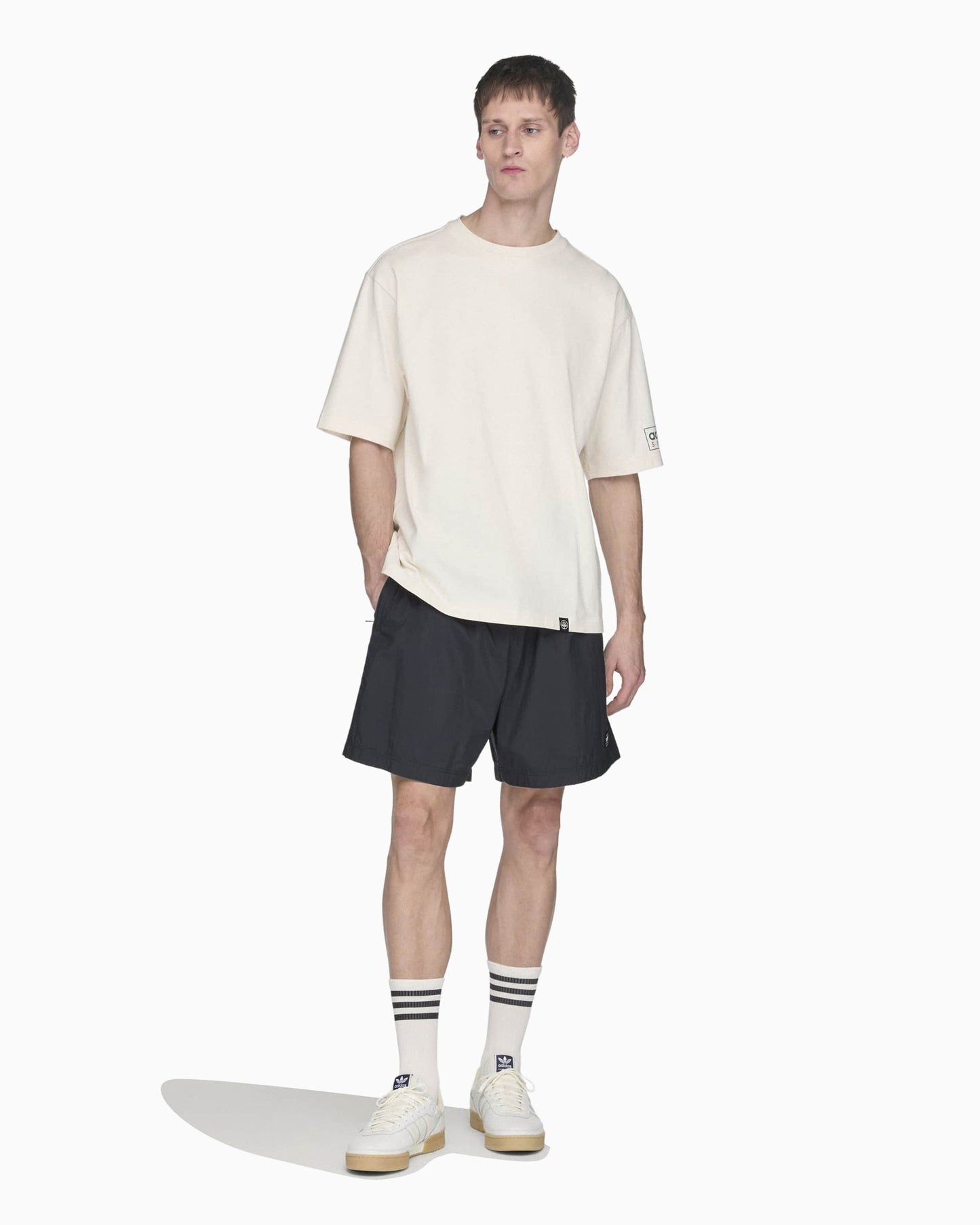 Camiseta con logo Relaxed adidas Originals SPZL Mod para hombre