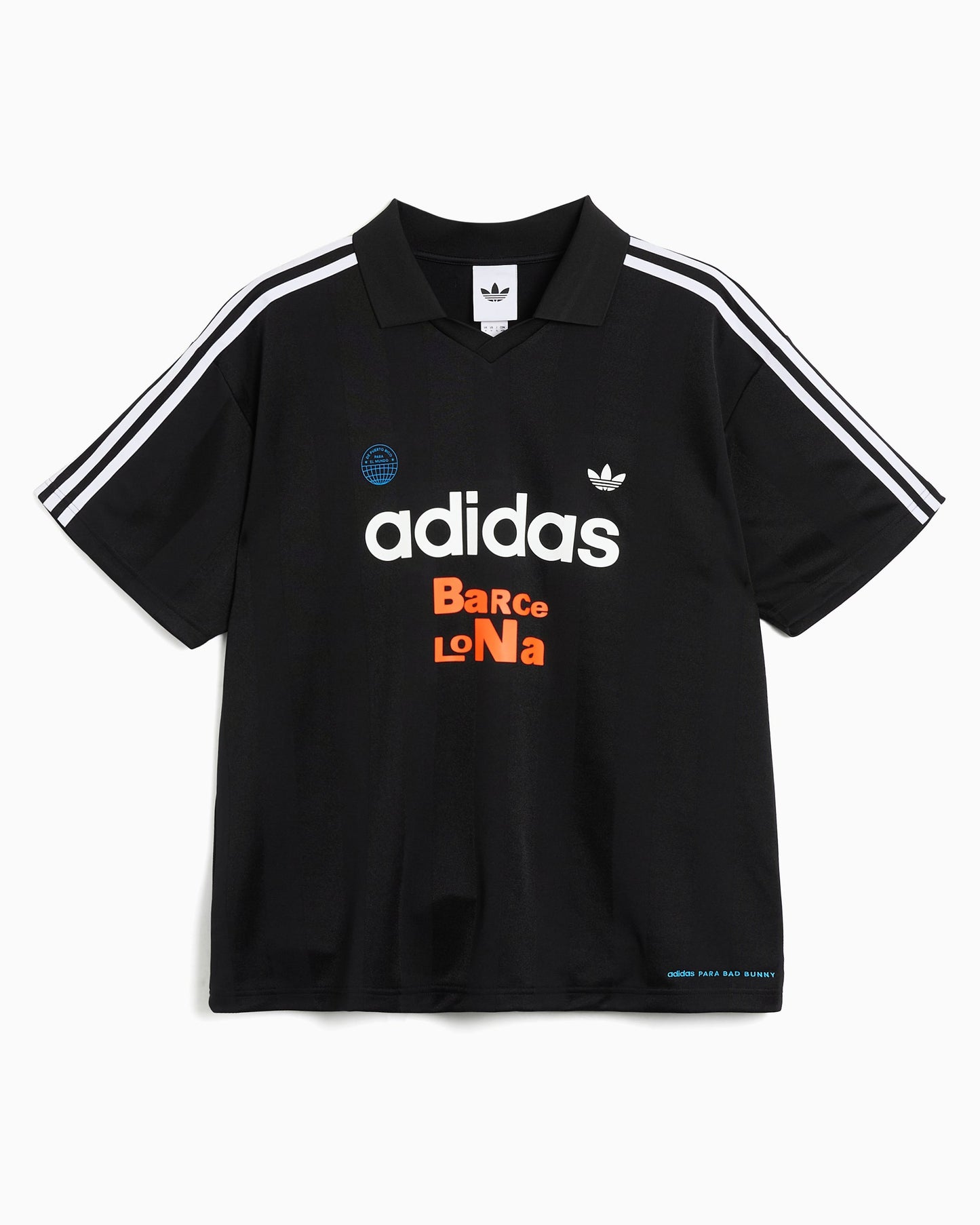 Jersey T-Shirt con gráfico Relaxed adidas Originals x Bad Bunny DtMF Tour Merch "Barcelona" para hombre