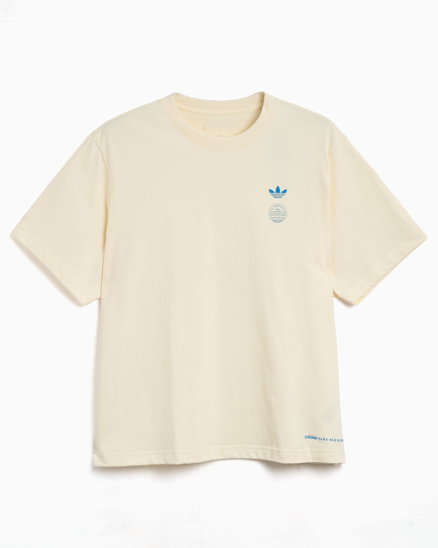 Camiseta con gráfico Oversize adidas Originals x Bad Bunny DtMF Tour Merch "Lisboa" Heavyweight Unisex