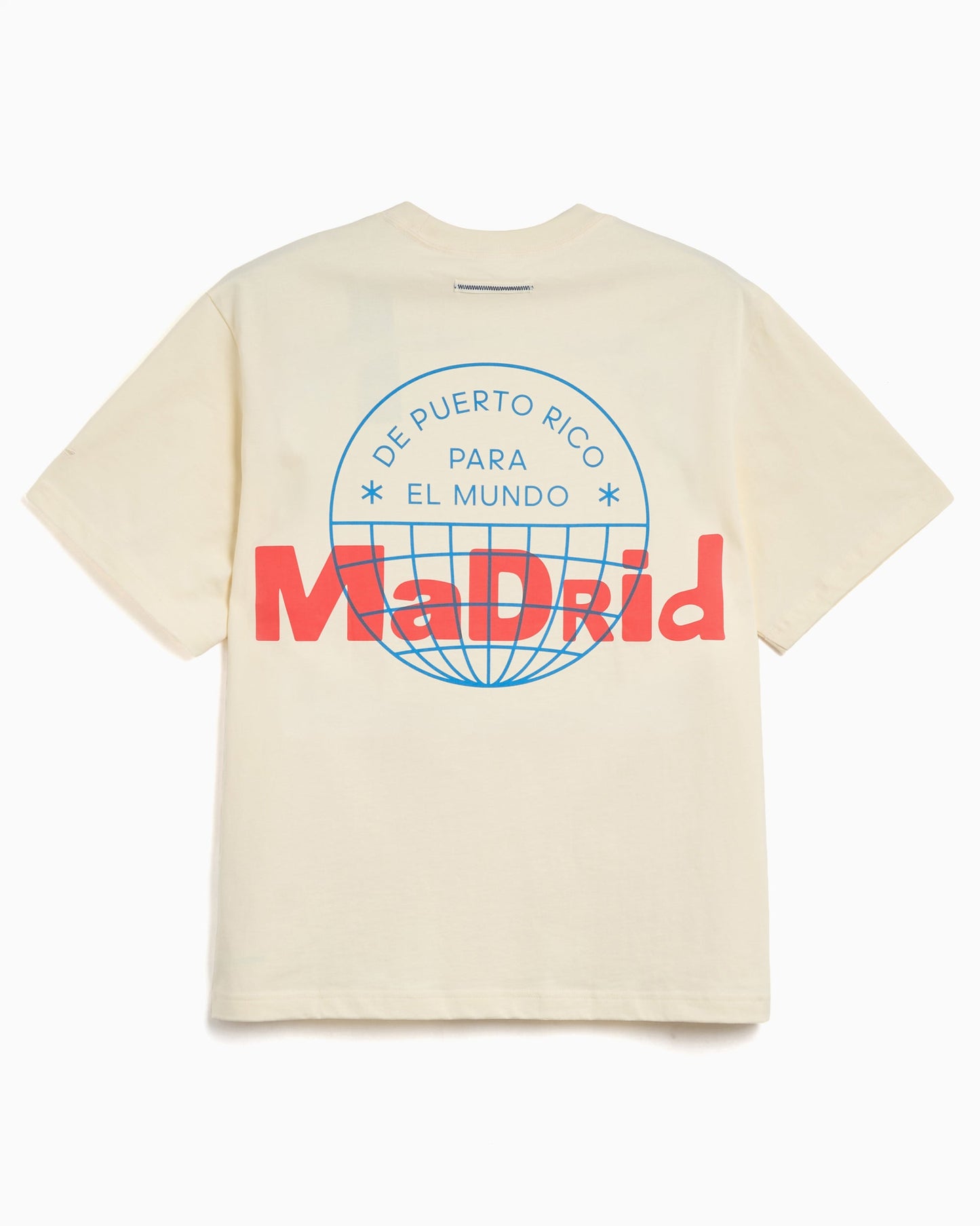 Camiseta con gráfico Oversize adidas Originals x Bad Bunny DtMF Tour Merch "Madrid" Heavyweight Unisex