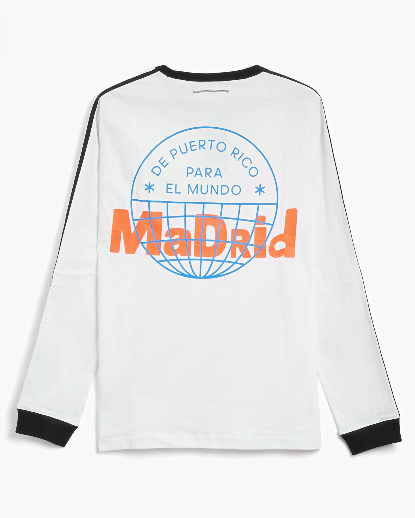 Camiseta Relaxed de manga larga adidas Originals x Bad Bunny DtMF Tour Merch "Madrid" para hombre