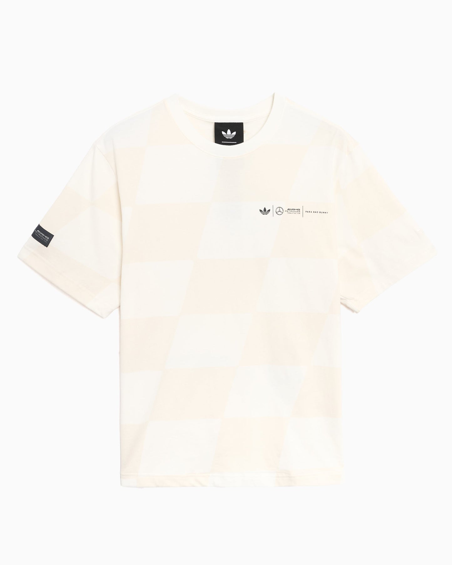 Camiseta con logo Relaxed adidas Originals x Bad Bunny x Mercedes AMG Petronas Racing para hombre