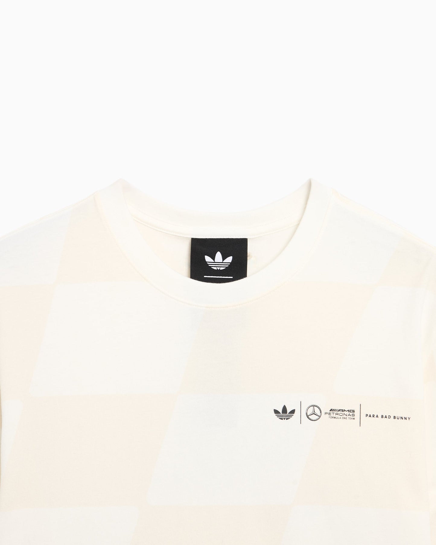 Camiseta con logo Relaxed adidas Originals x Bad Bunny x Mercedes AMG Petronas Racing para hombre