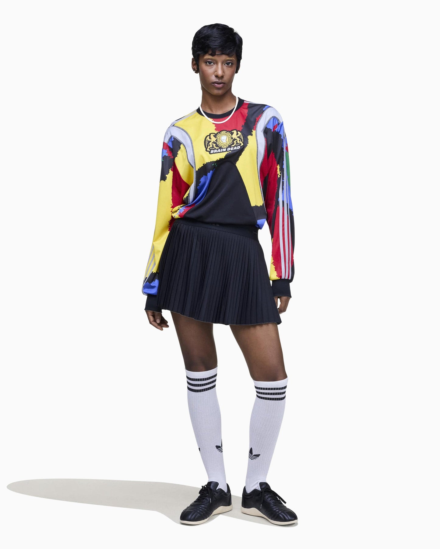 Jersey T-Shirt con gráfico Relaxed de manga larga adidas Originals x Brain Dead Unisex