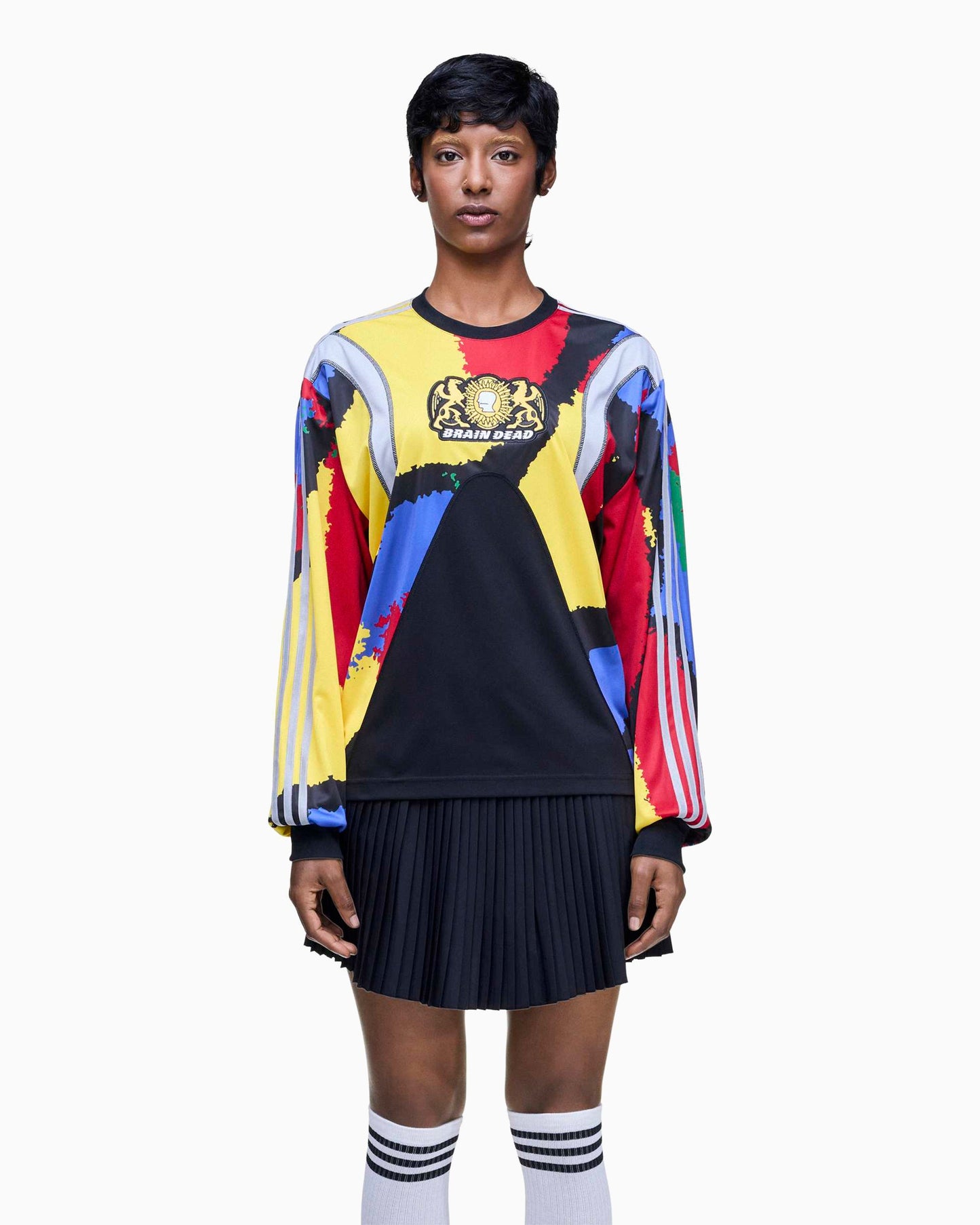Jersey T-Shirt con gráfico Relaxed de manga larga adidas Originals x Brain Dead Unisex