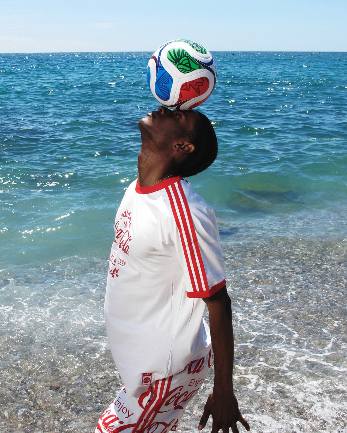 Camiseta con logo adidas Originals x Coca-Cola Cali para hombre