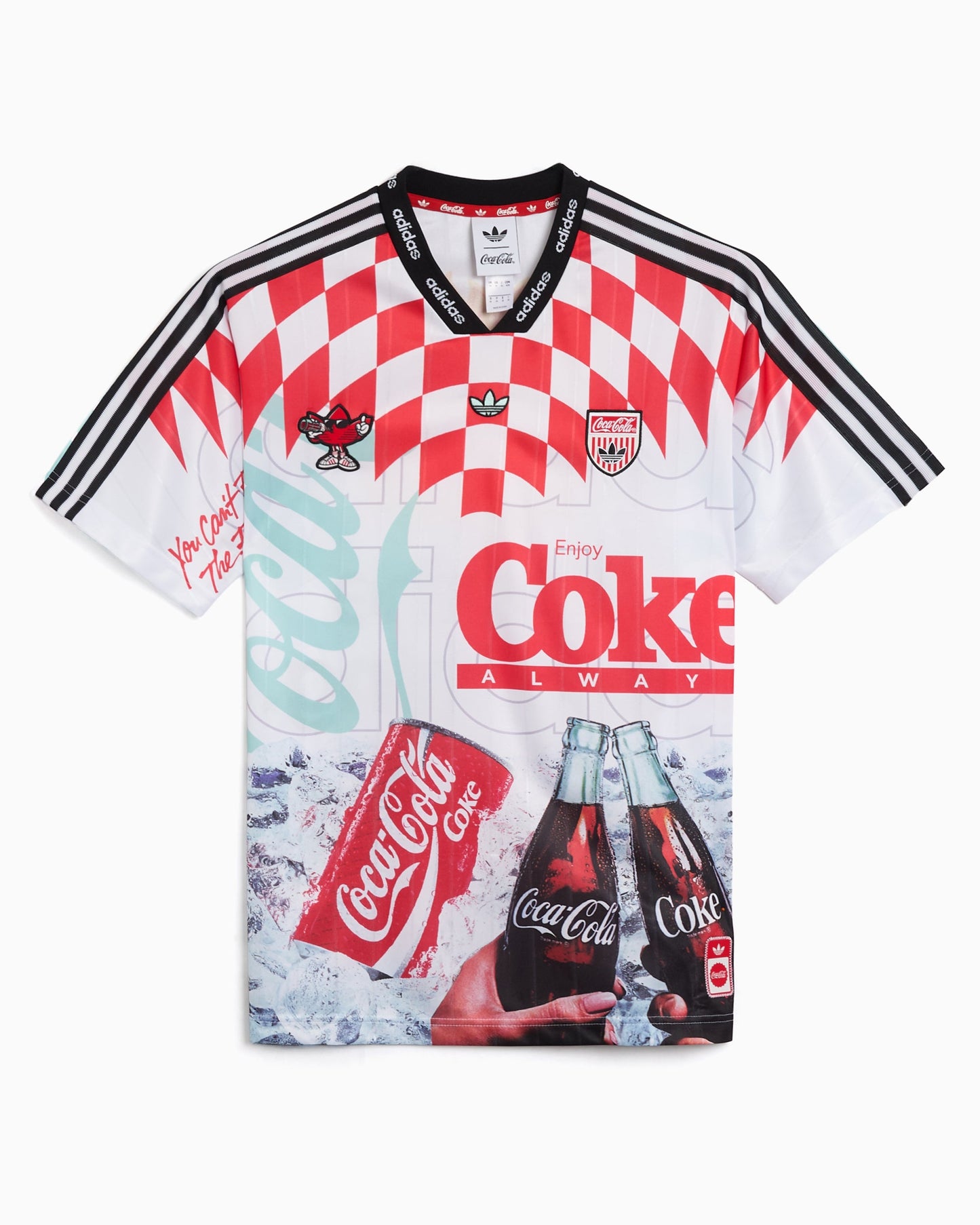 Jersey T-Shirt con gráfico Relaxed adidas Originals x Coca-Cola Classic Sport Mash-Up para hombre
