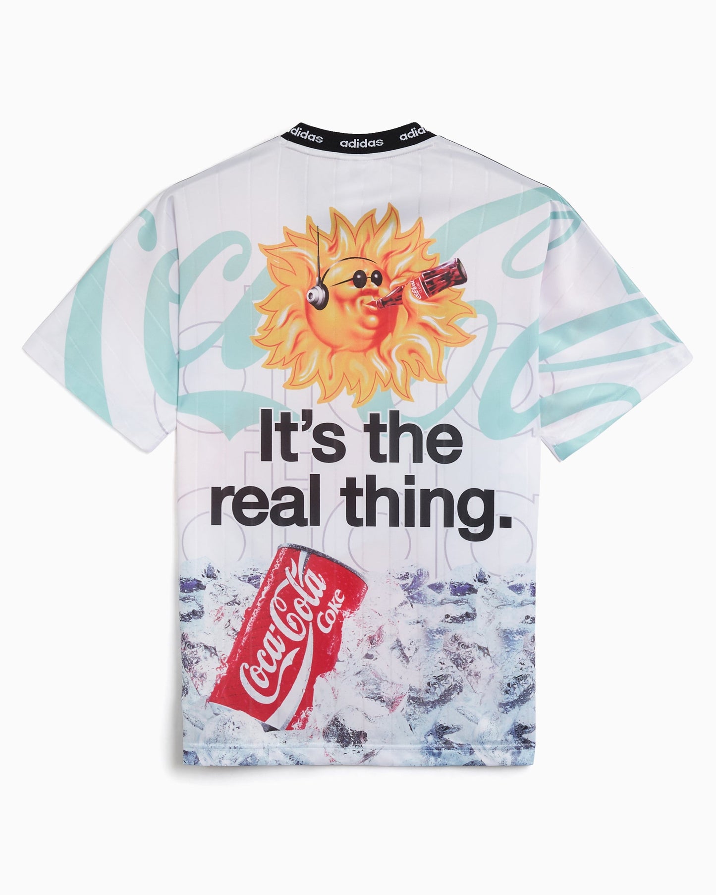 Jersey T-Shirt con gráfico Relaxed adidas Originals x Coca-Cola Classic Sport Mash-Up para hombre
