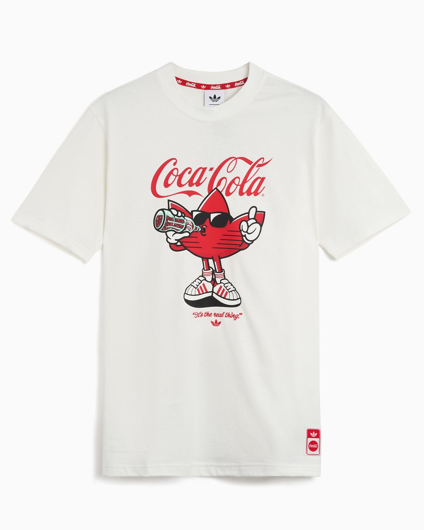 Camiseta con gráfico adidas Originals x Coca-Cola Classic Sport Treffie para hombre