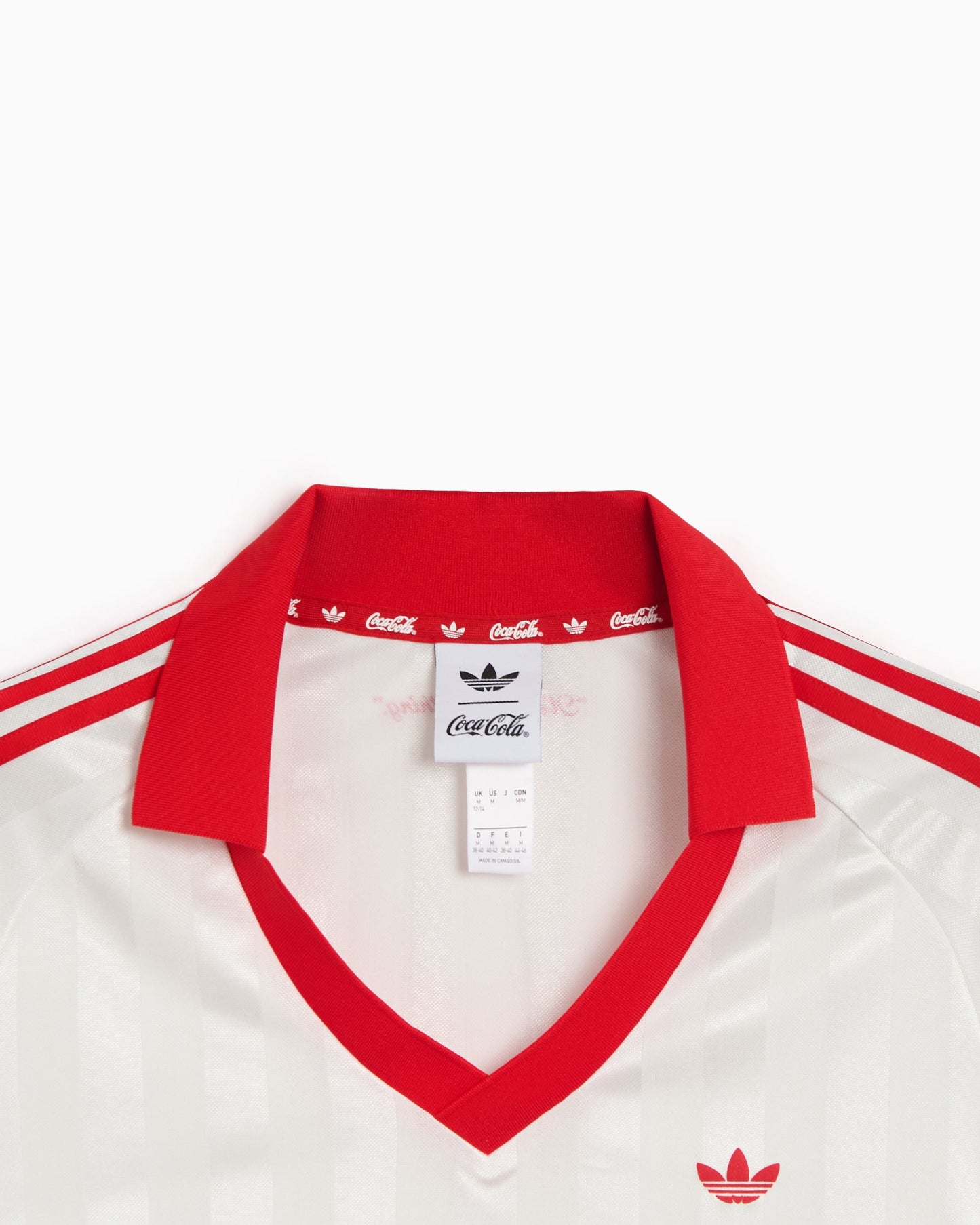Jersey T-Shirt con logo Crop adidas Originals x Coca-Cola para mujer