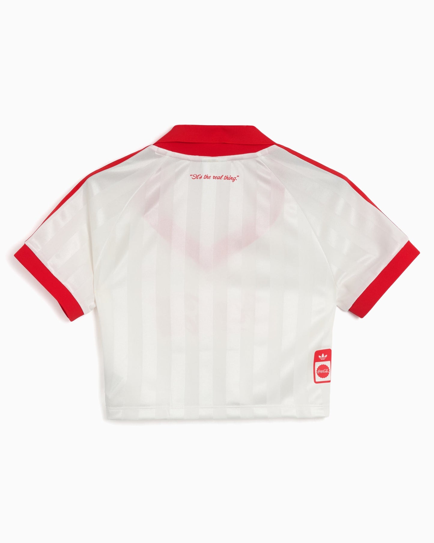 Jersey T-Shirt con logo Crop adidas Originals x Coca-Cola para mujer