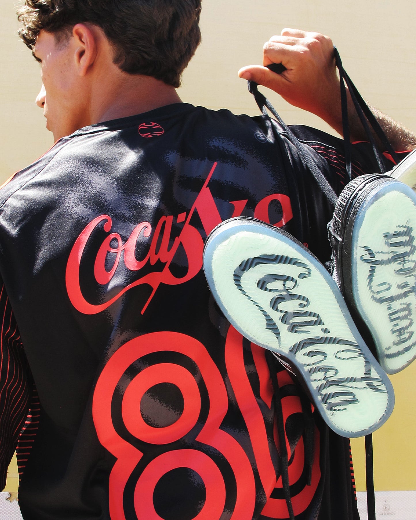 Camiseta con logo adidas Originals x Coca-Cola Teamgeist para hombre