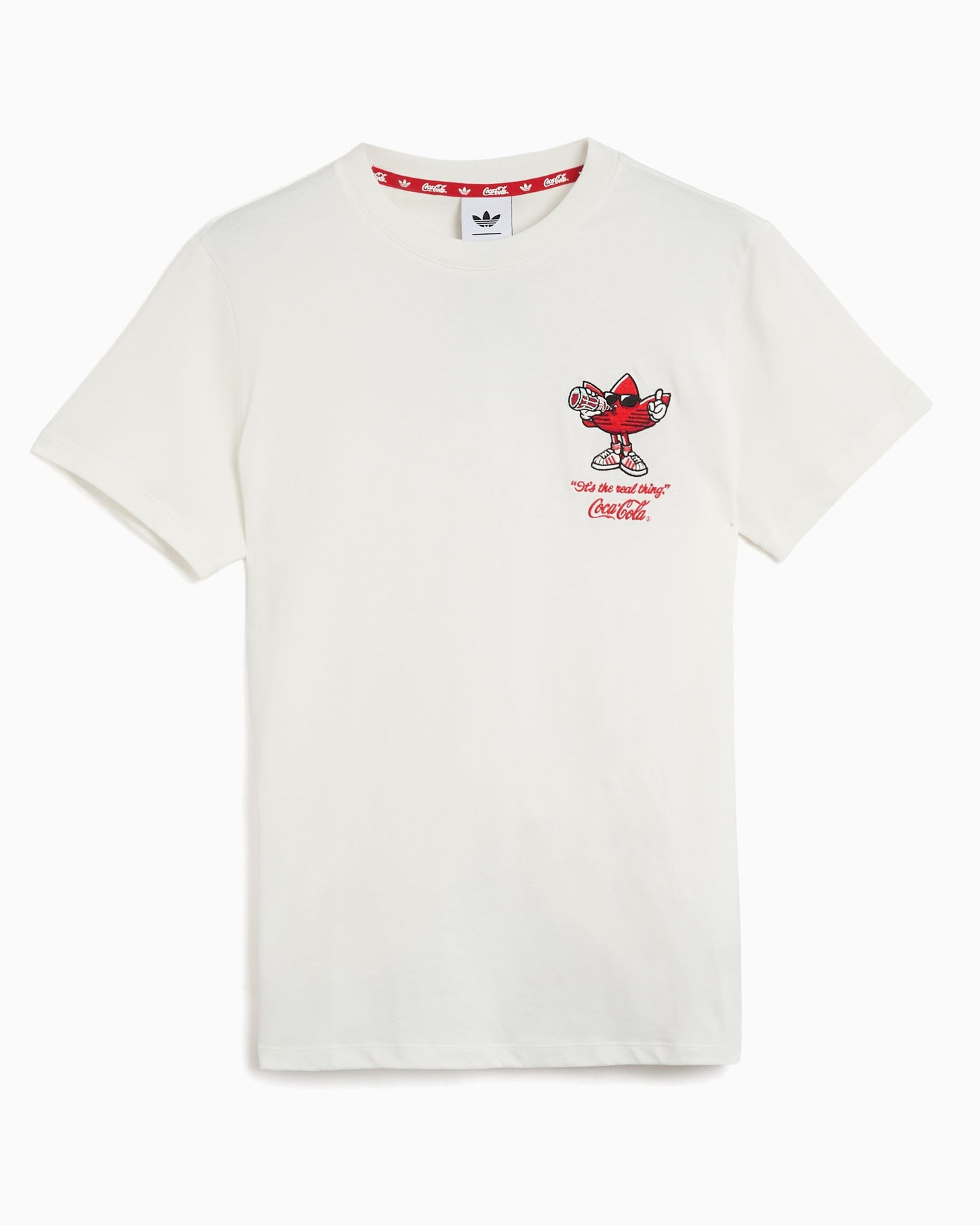 Camiseta con gráfico Relaxed adidas Originals x Coca-Cola Trefi para mujer
