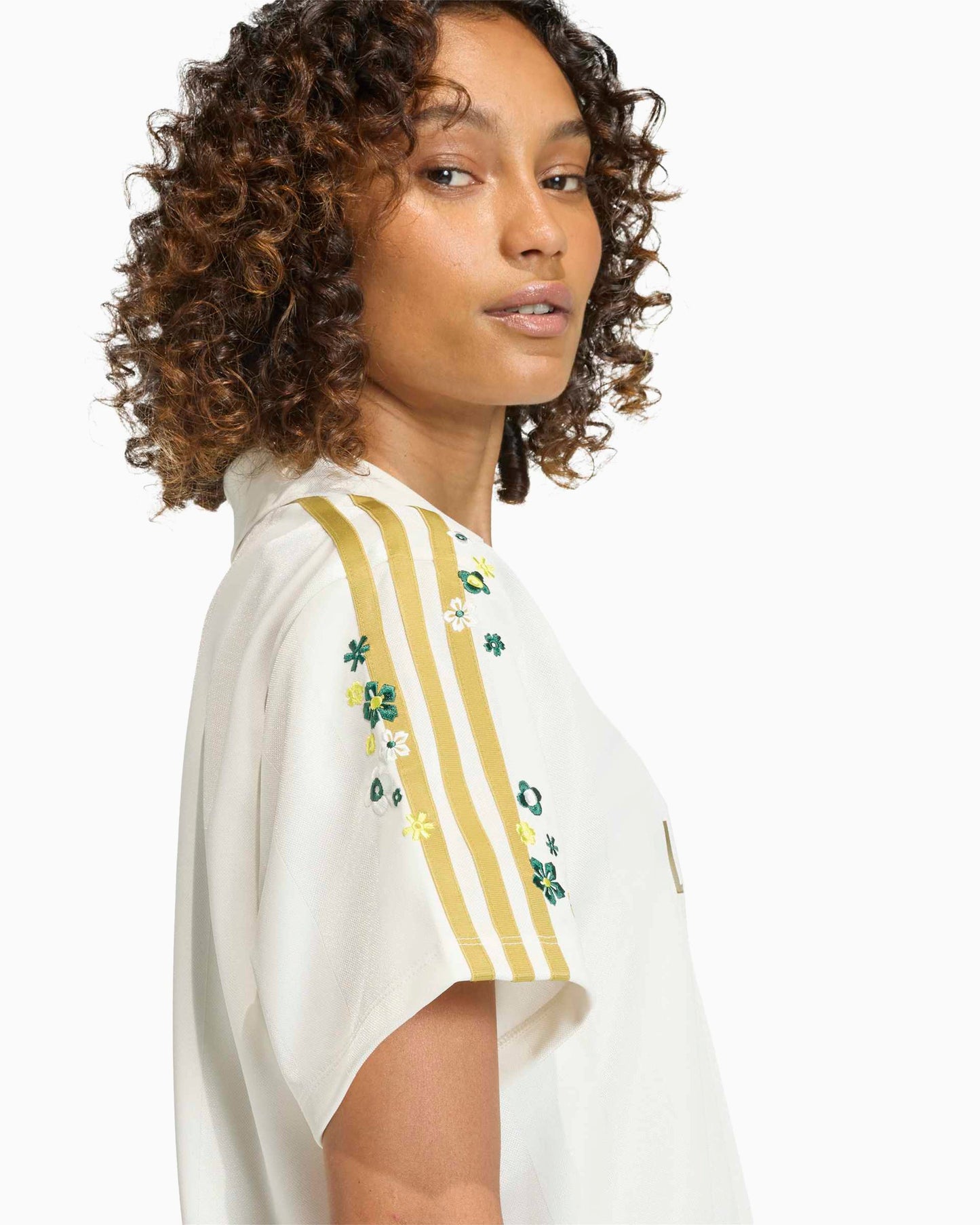 Jersey T-Shirt con logo Relaxed adidas Originals x Liberty London para mujer