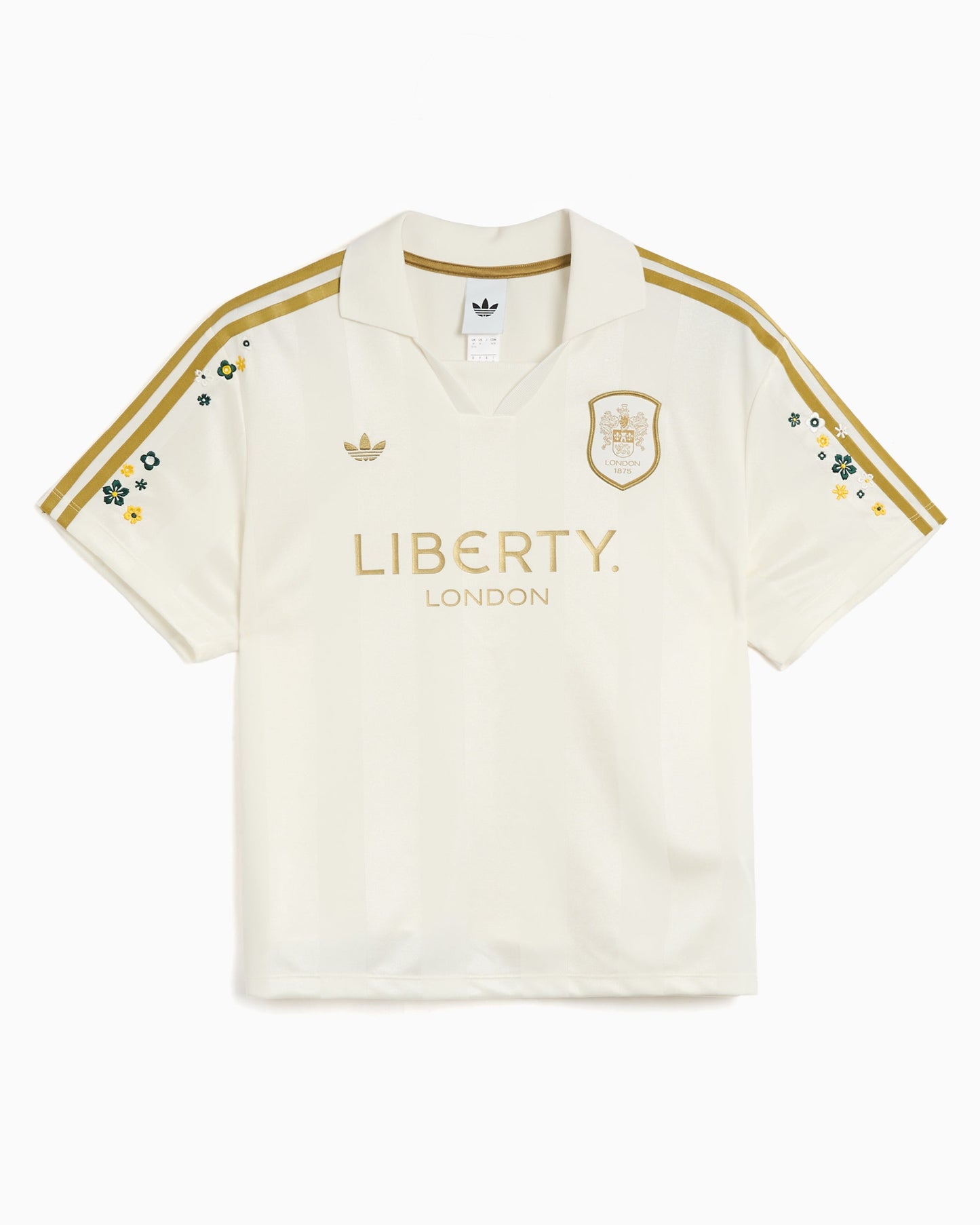 Jersey T-Shirt con logo Relaxed adidas Originals x Liberty London para mujer