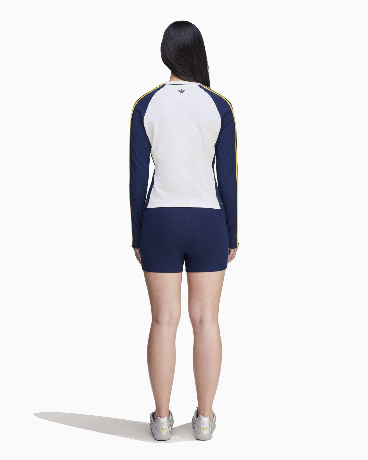 Camiseta Slim de manga larga adidas Originals x Miaou para mujer