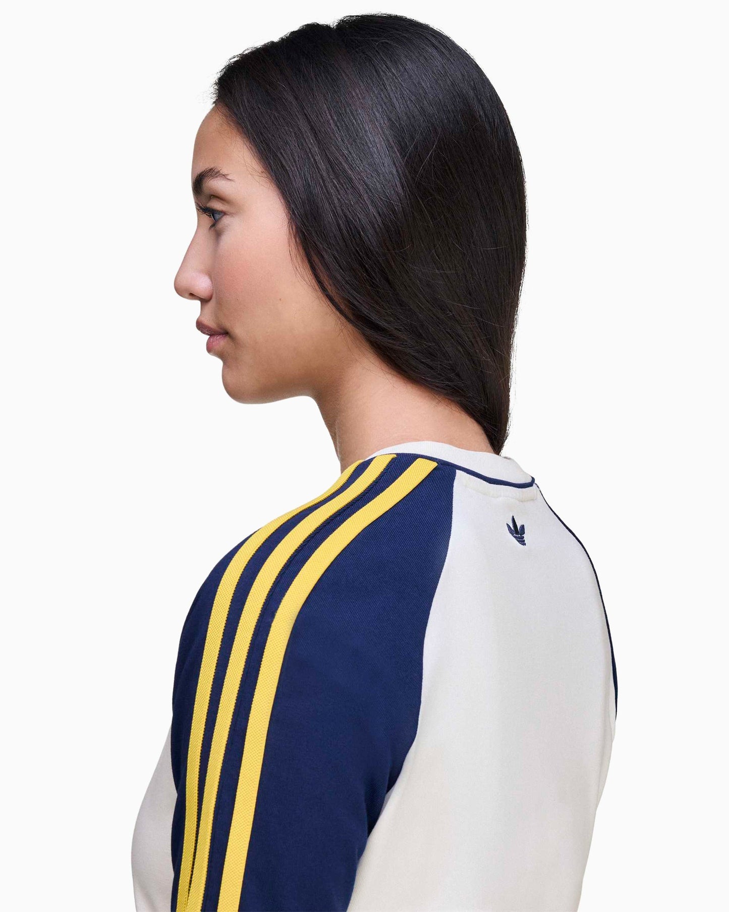 Camiseta Slim de manga larga adidas Originals x Miaou para mujer