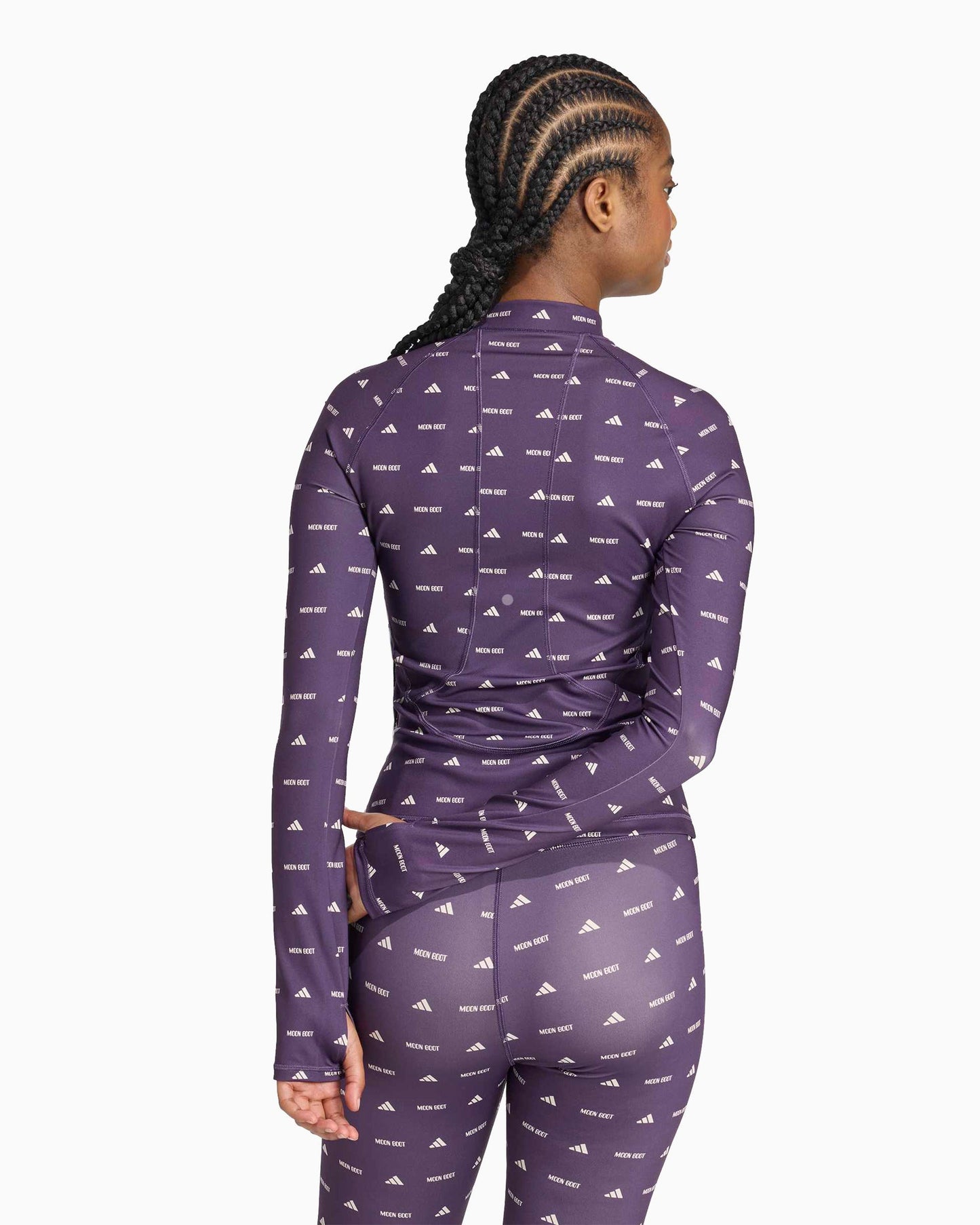 Camiseta con logo Slim de manga larga adidas Originals x Moon Boot para mujer
