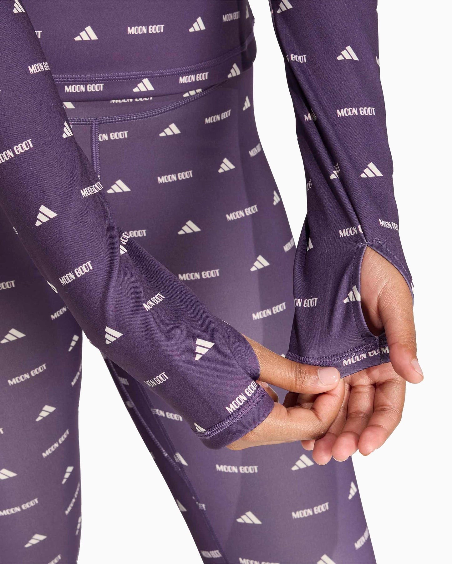 Camiseta con logo Slim de manga larga adidas Originals x Moon Boot para mujer