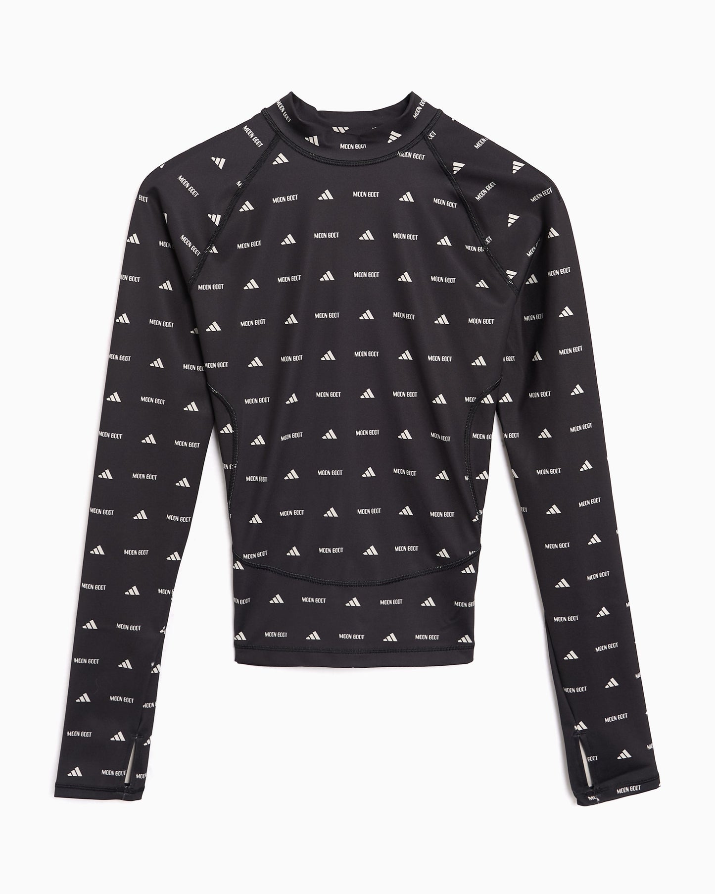 Camiseta con logo Slim de manga larga adidas Originals x Moon Boot para mujer