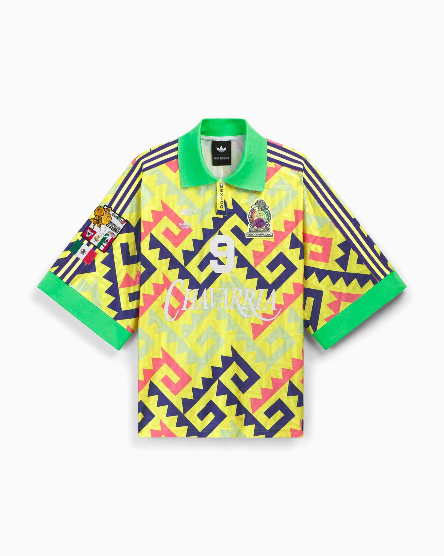 Jersey T-Shirt con gráfico Oversize de media manga adidas Originals x Willy Chavarria Goalkeeper para hombre