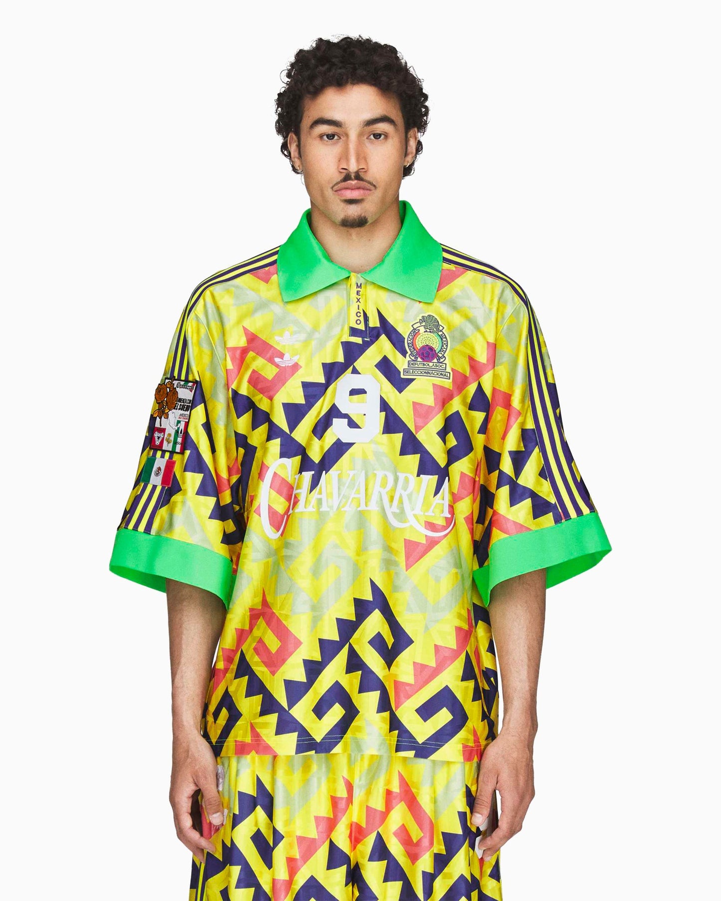 Jersey T-Shirt con gráfico Oversize de media manga adidas Originals x Willy Chavarria Goalkeeper para hombre