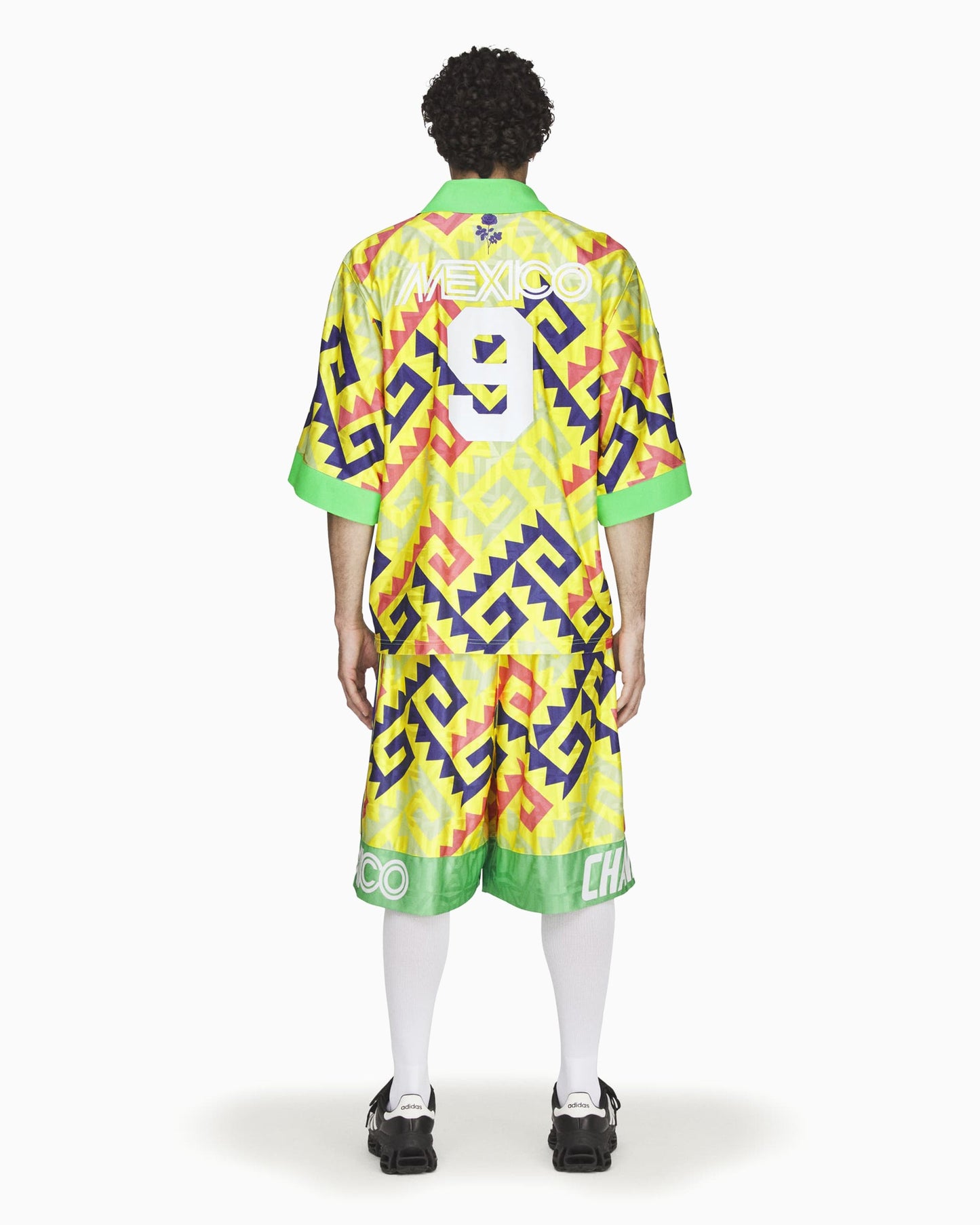 Jersey T-Shirt con gráfico Oversize de media manga adidas Originals x Willy Chavarria Goalkeeper para hombre
