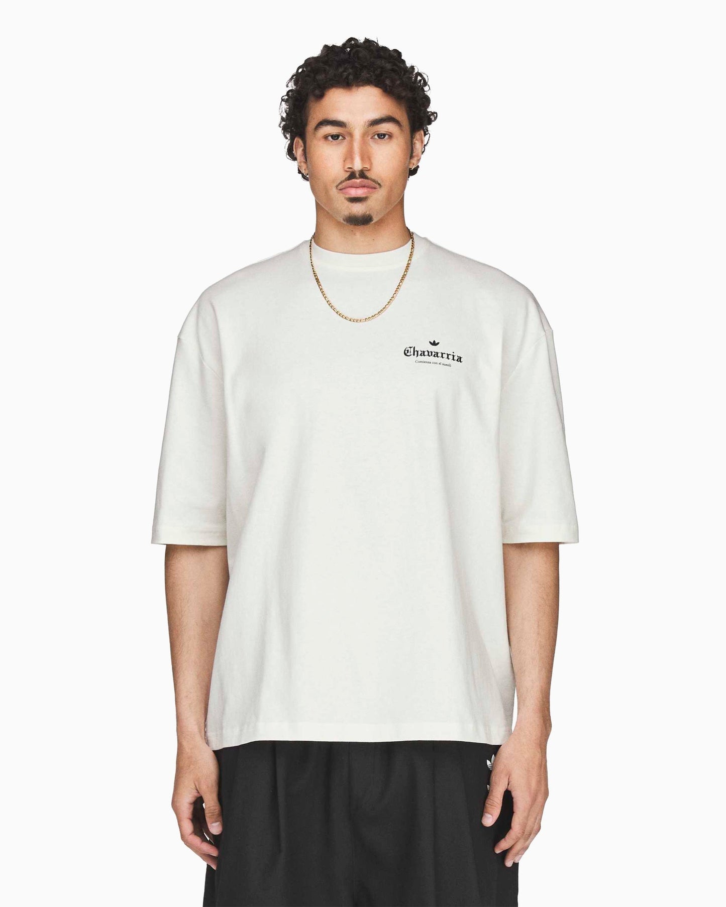 Camiseta con gráfico Relaxed adidas Originals x Willy Chavarria para hombre