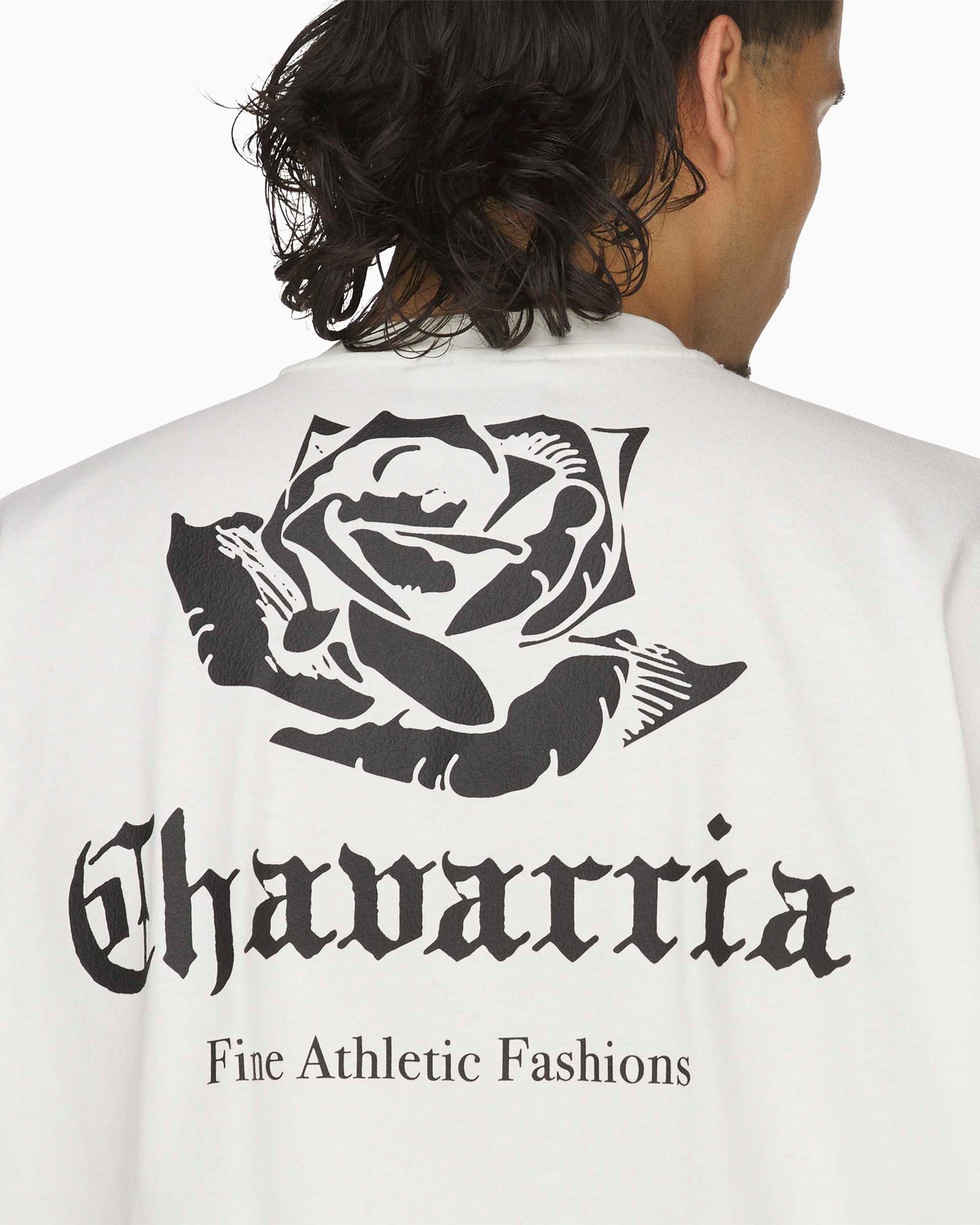 Camiseta con logo Oversize de media manga adidas Originals x Willy Chavarria para hombre