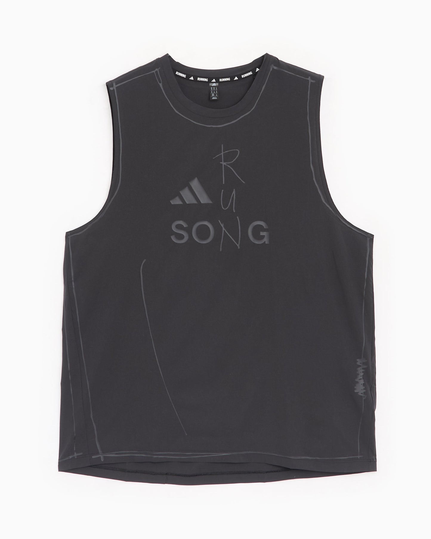 Tank Top con gráfico adidas Performance x Song For The Mute Running adi365 para hombre
